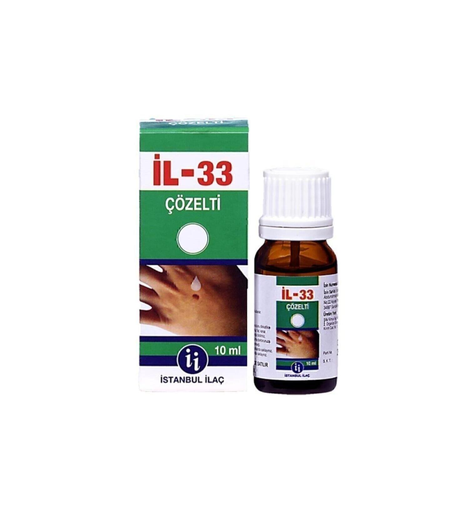 Istanbul Drug Il-33 Solution