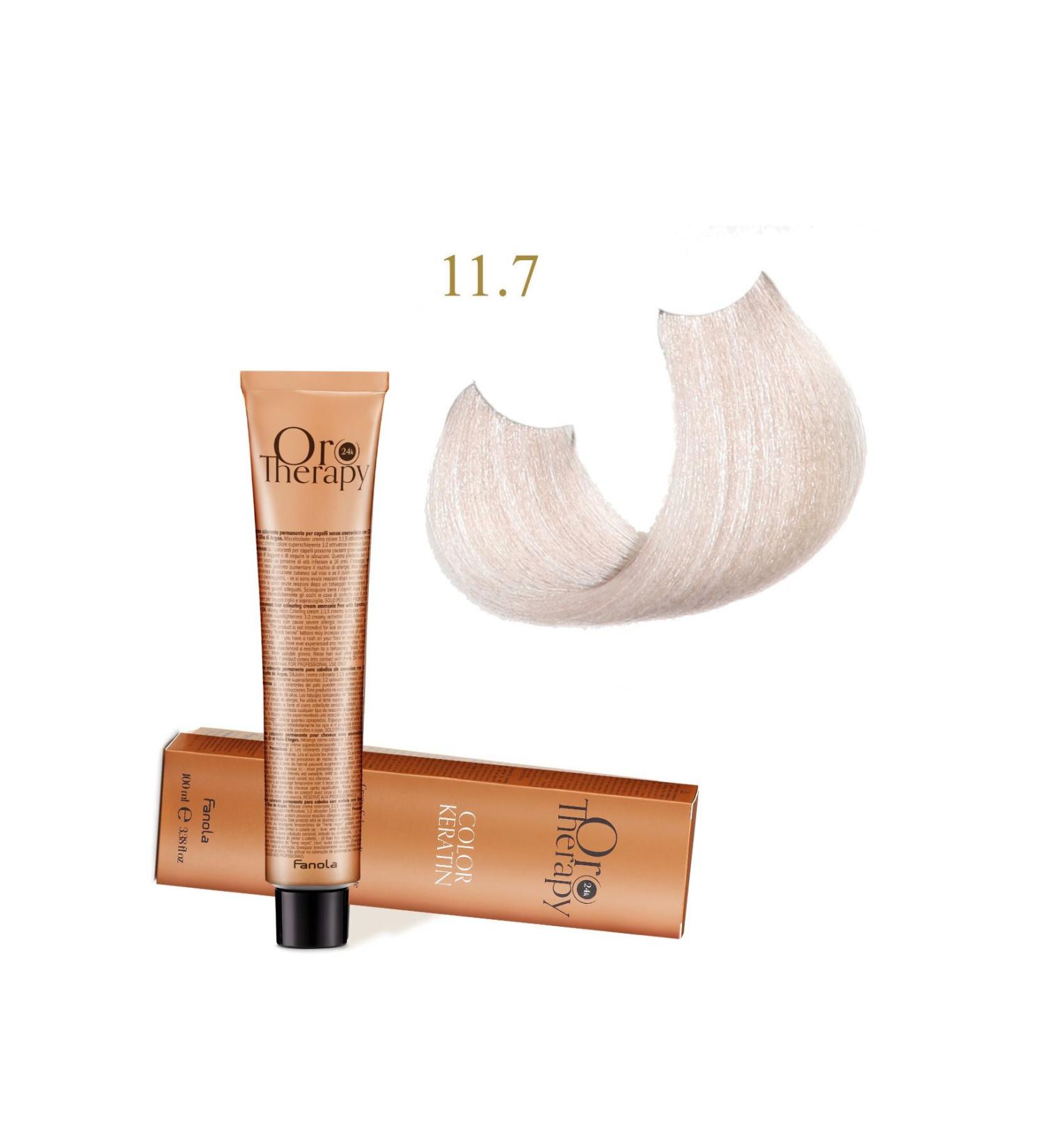 Fanola Oro Therapy 11.7 Ammonia-Free Paint 100 ml - Buy Online on GoSupps.com