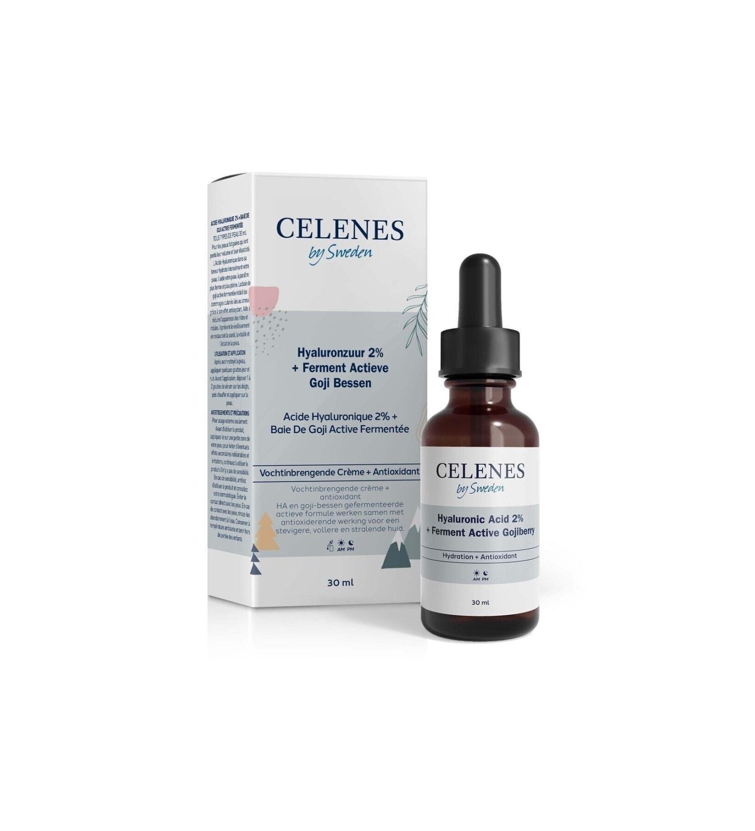 Celenes by Sweden Hyaluronic Acid + Ferment Active Gojiberry 30 Ml