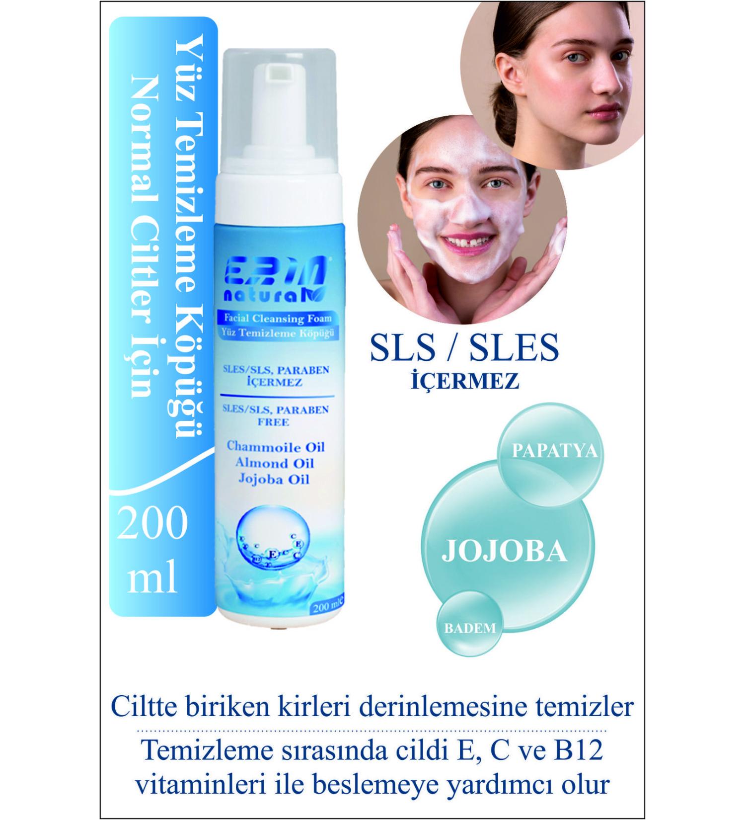 Erin Natural Sulfate-Free Facial Cleansing Foam - Buy Online on GoSupps.com