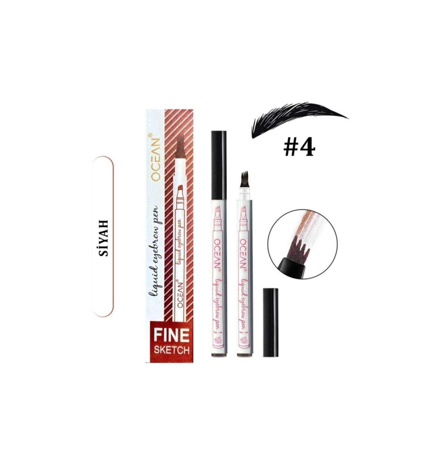 Ocean Permanent Liquid Eyebrow Shaping Pencil