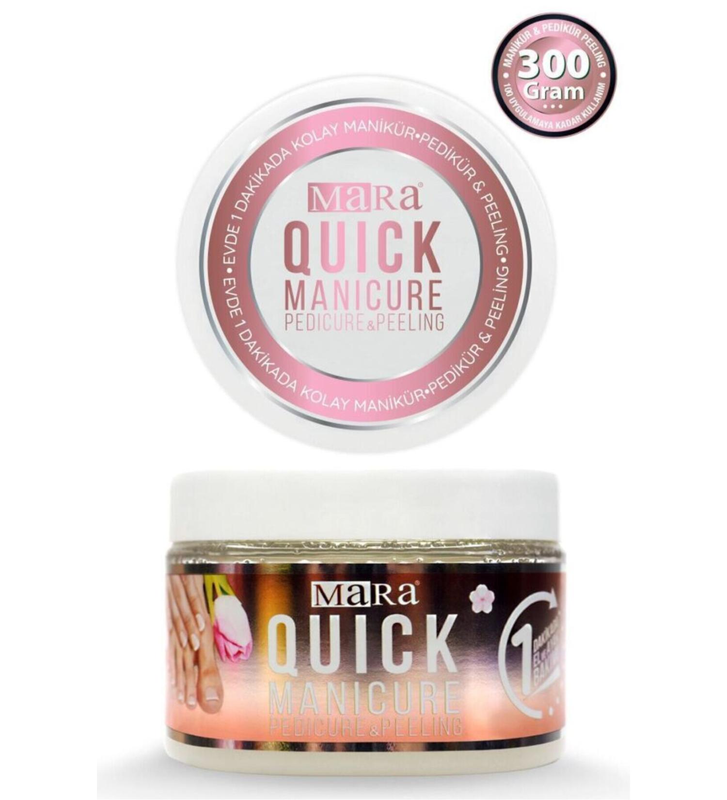 Mara Quick Manicure Kolay Manik r & Pedik r Peeling 300 gr