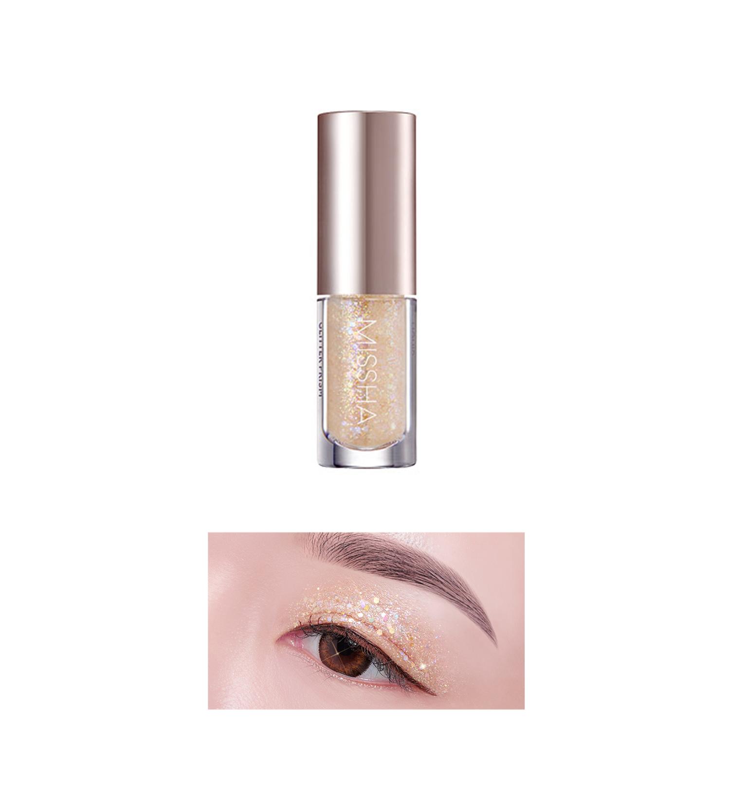 Missha Shimmer and Shine Glitter Liquid Eyeshadow No.2 Interstellar Glitter Prism Liquid Eyeshadow Topper