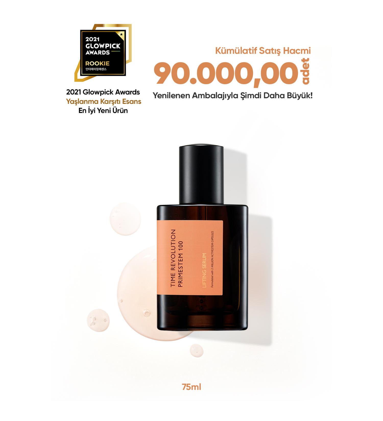 Missha Serum That Gives Skin Firmness and Elasticity Time Revolution Primestem 100 Lifting Serum (75ml) - Buy Online on GoSupps.com