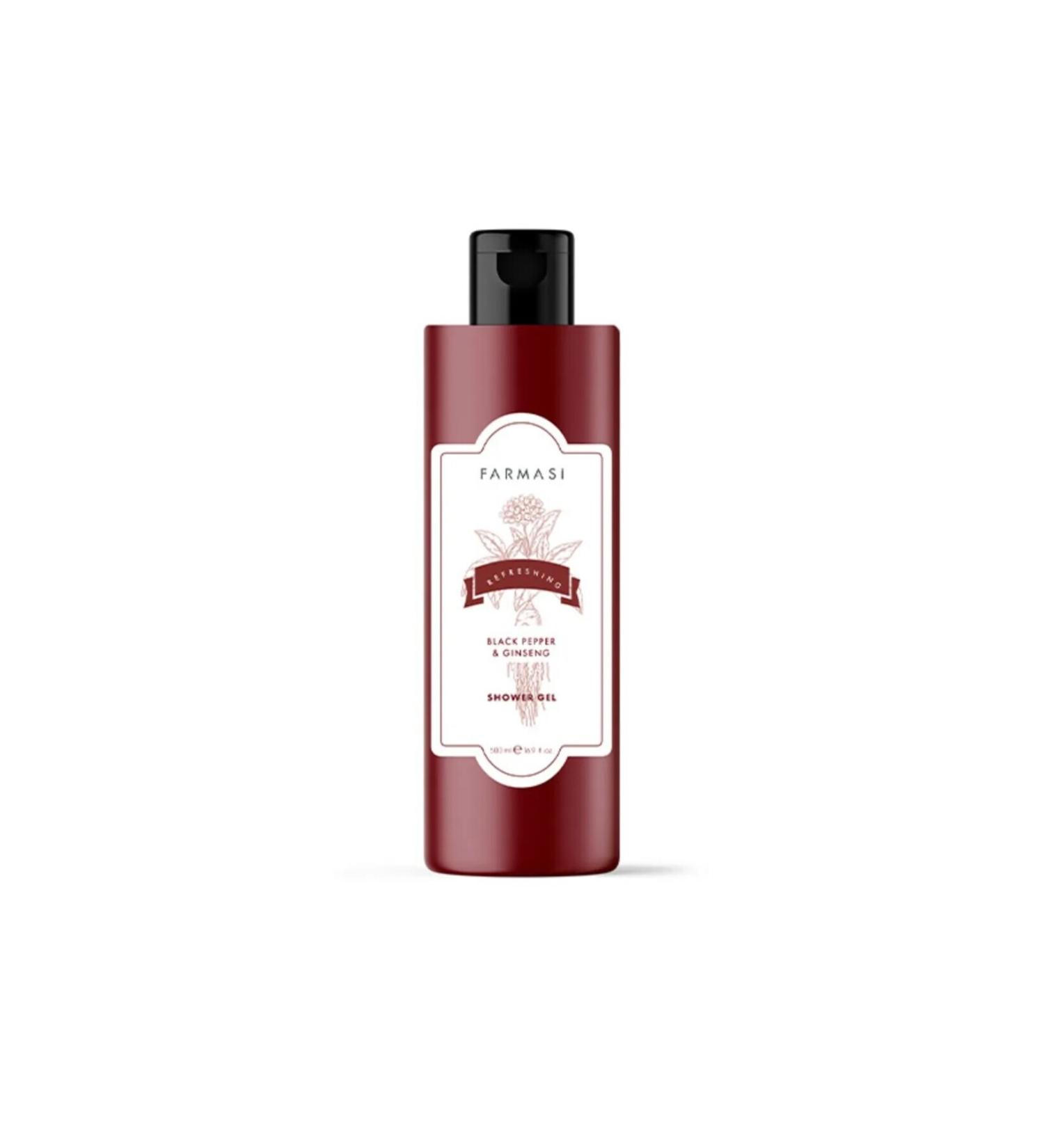 Farmasi FARMASI BLACK PEPPER & GINSENG SHOWER GEL 500 ML