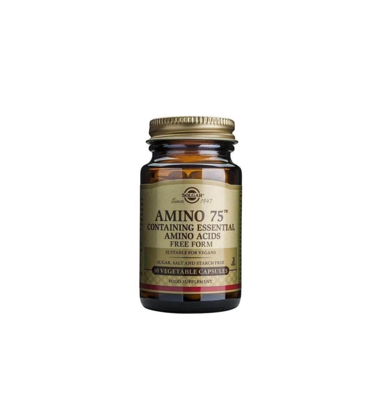 Solgar Amino 75 30 Capsules - Buy Online on GoSupps.com