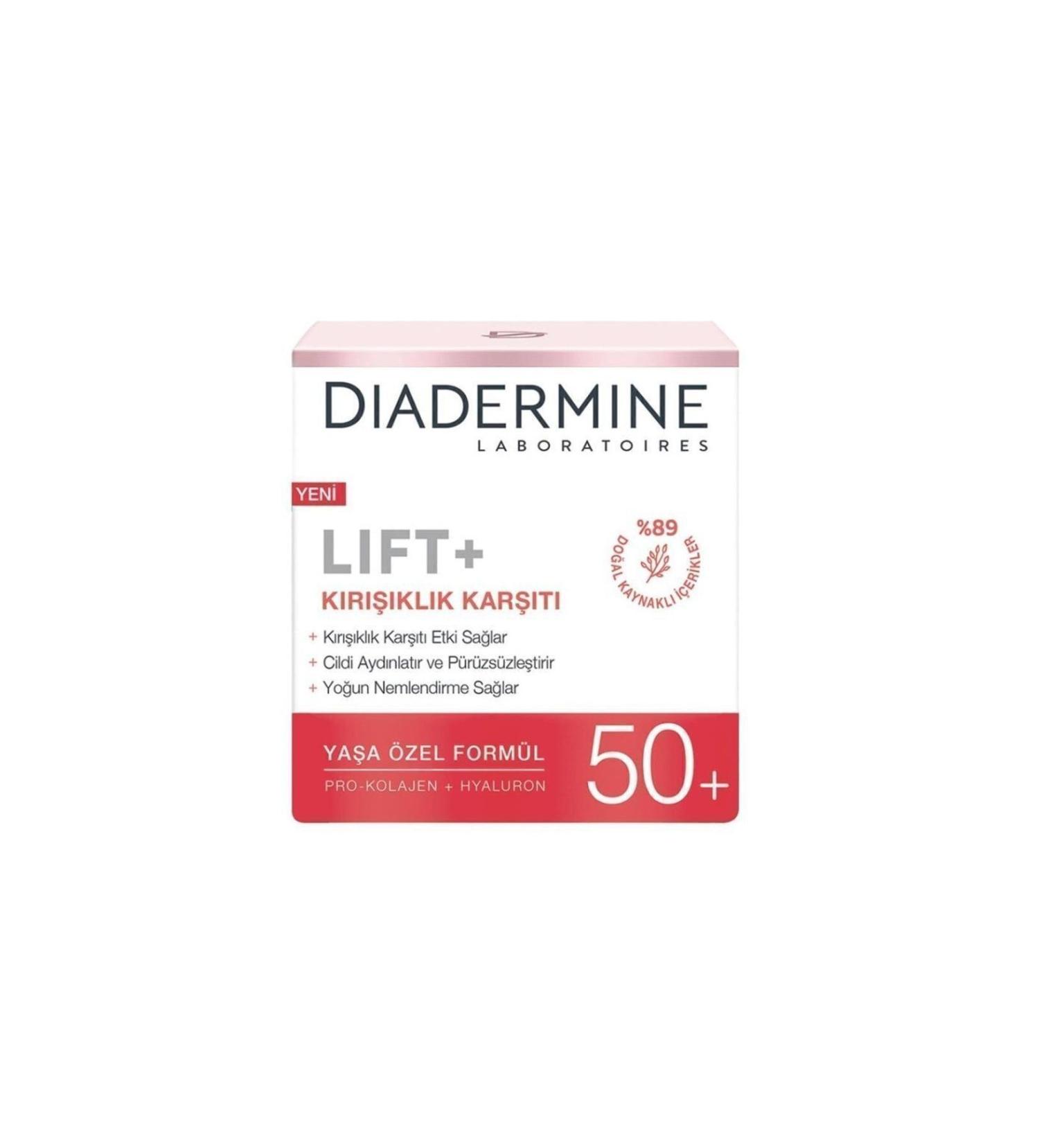 Diadermine Lift+ Anti-Wrinkle Formula for Ages 50+ 50ml