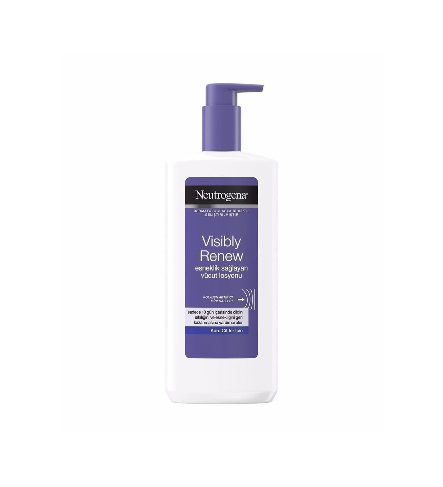 Neutrogena Visibly Renew Body Lotion for Dry Skin (400 Ml)