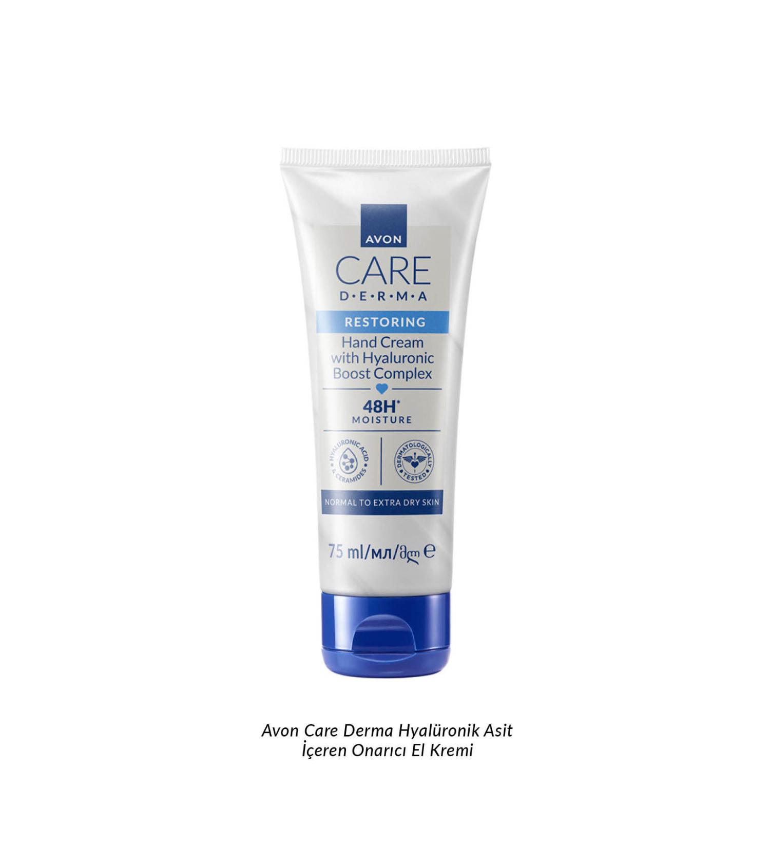 Avon Care Derma Repairing Hand Cream with Hyaluronic Acid 75ml - Buy Online on GoSupps.com