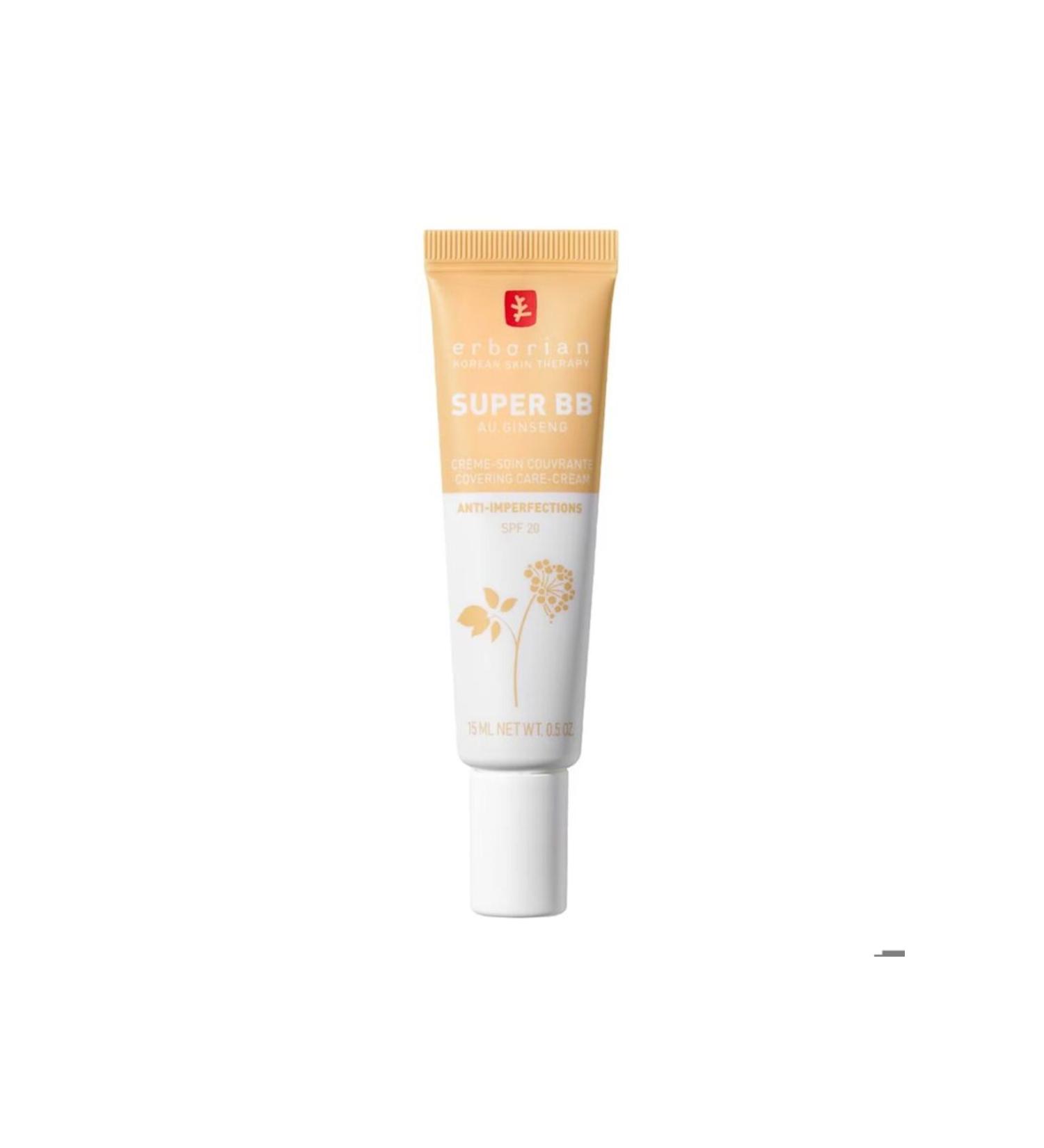 erborian Sunscreen SPF20 High Coverage BB Cream-15 ml- Nude - Buy Online on GoSupps.com