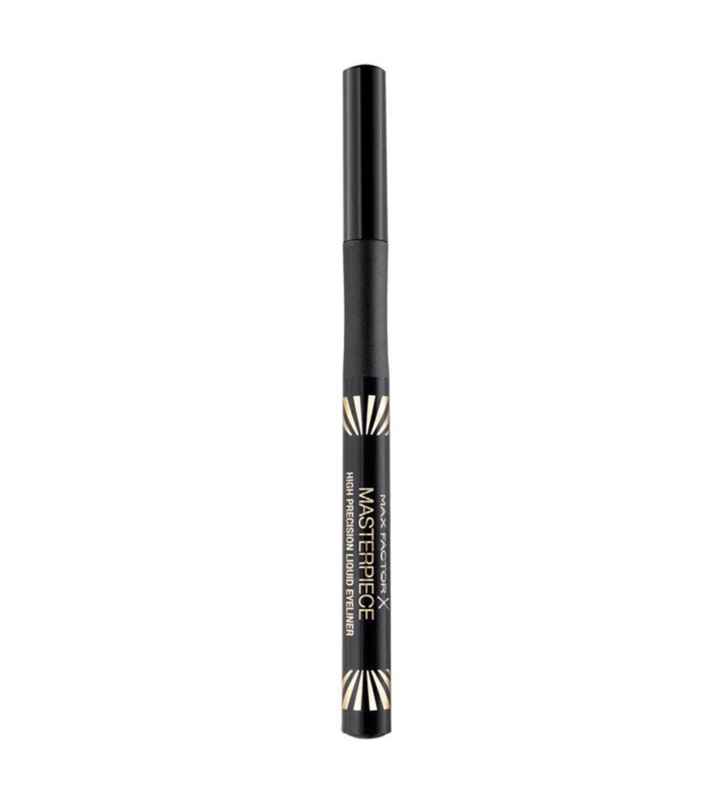 Max Factor Liquid Black Eyeliner - High Precision Liquid Eyeliner 01 Velvet Black 4084500694293