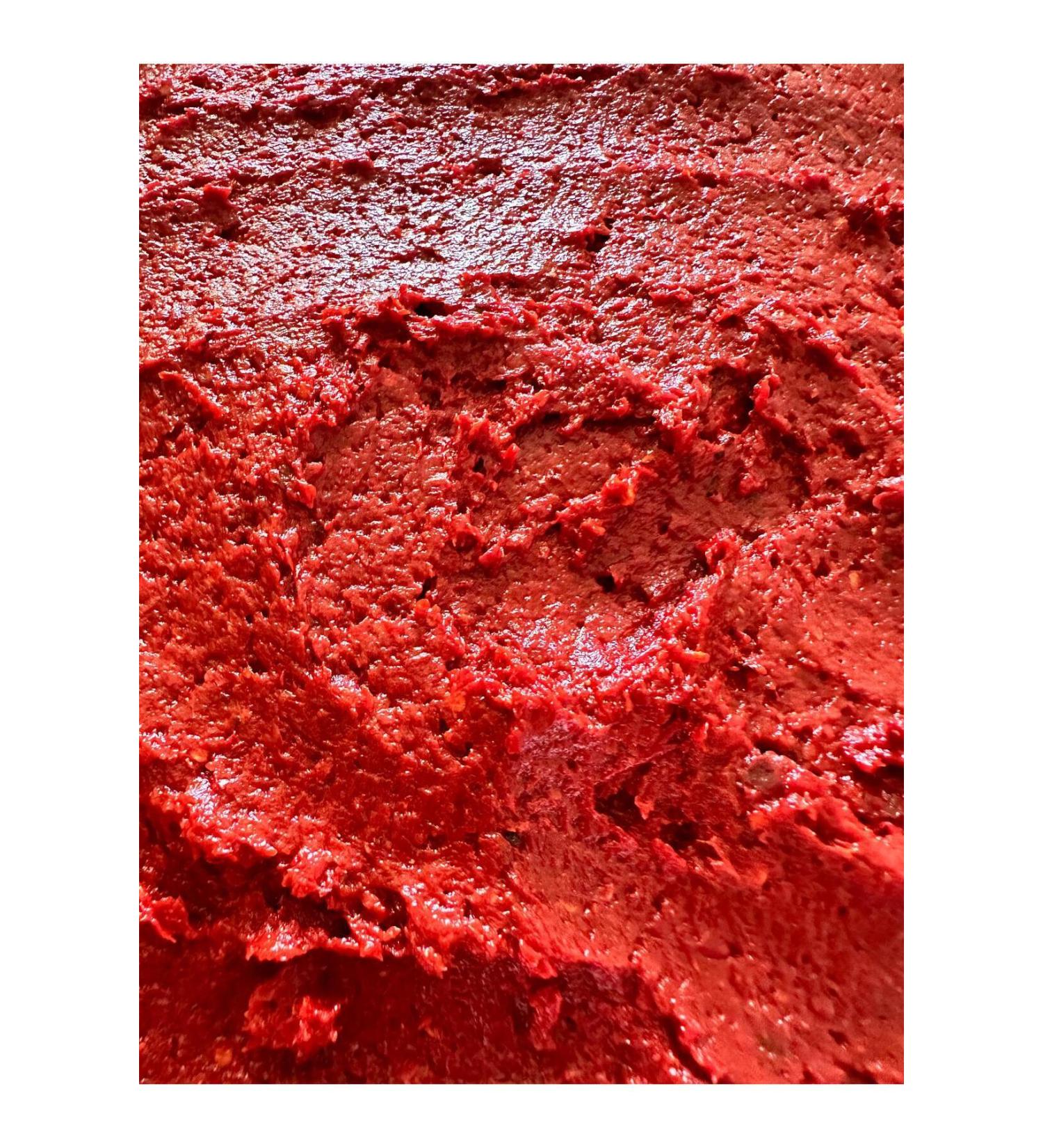 Natural Sweet Pepper Paste 1000 gr