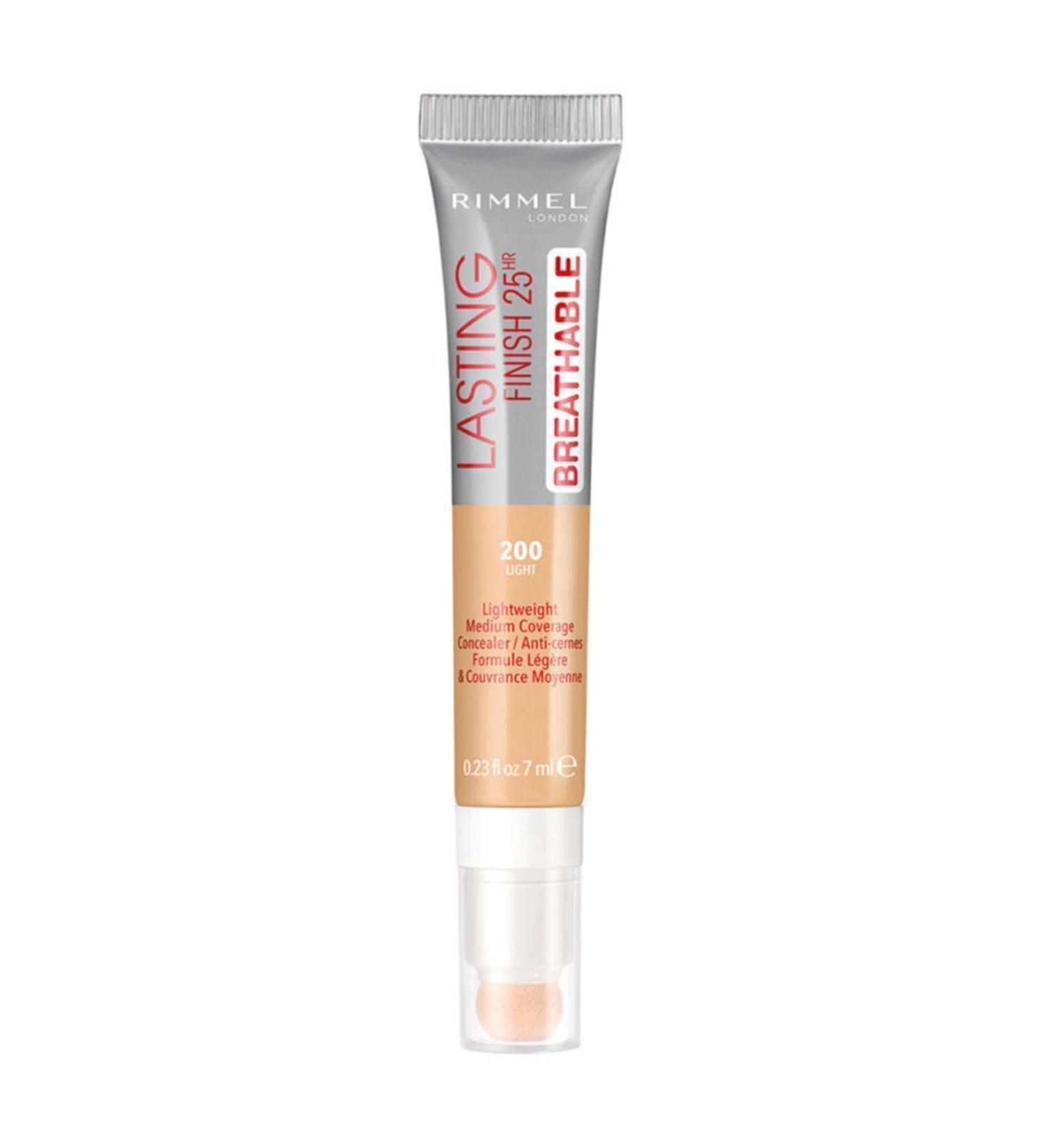 Rimmel London Concealer - Lasting Finish 25HR Breathable Concealer 200 Light 3614224426019