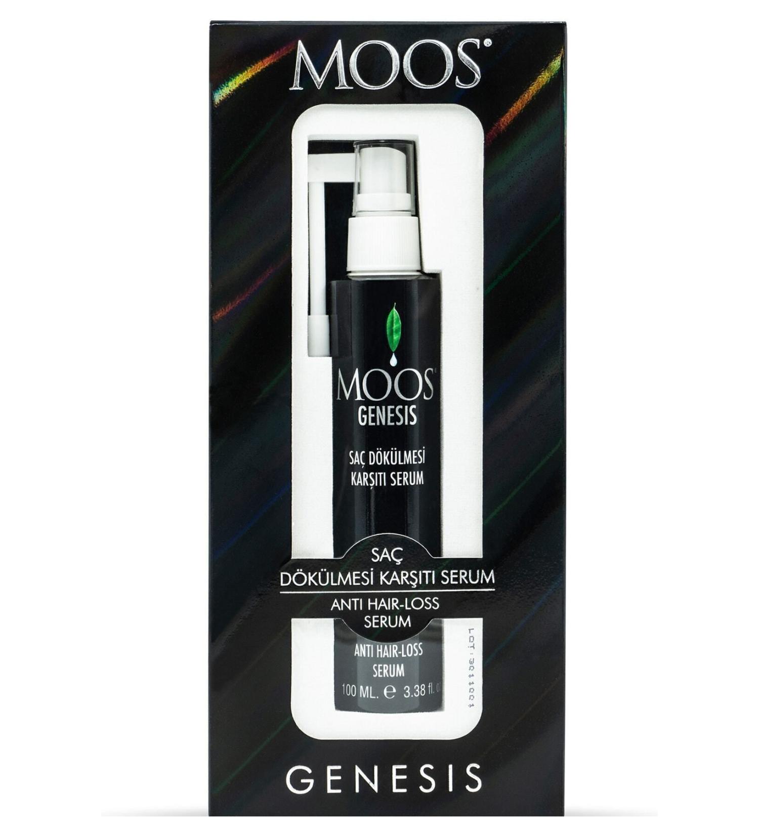 Moos Genesis Anti-Hair Loss Serum with Redensyl 100 Ml. - Buy Online on GoSupps.com