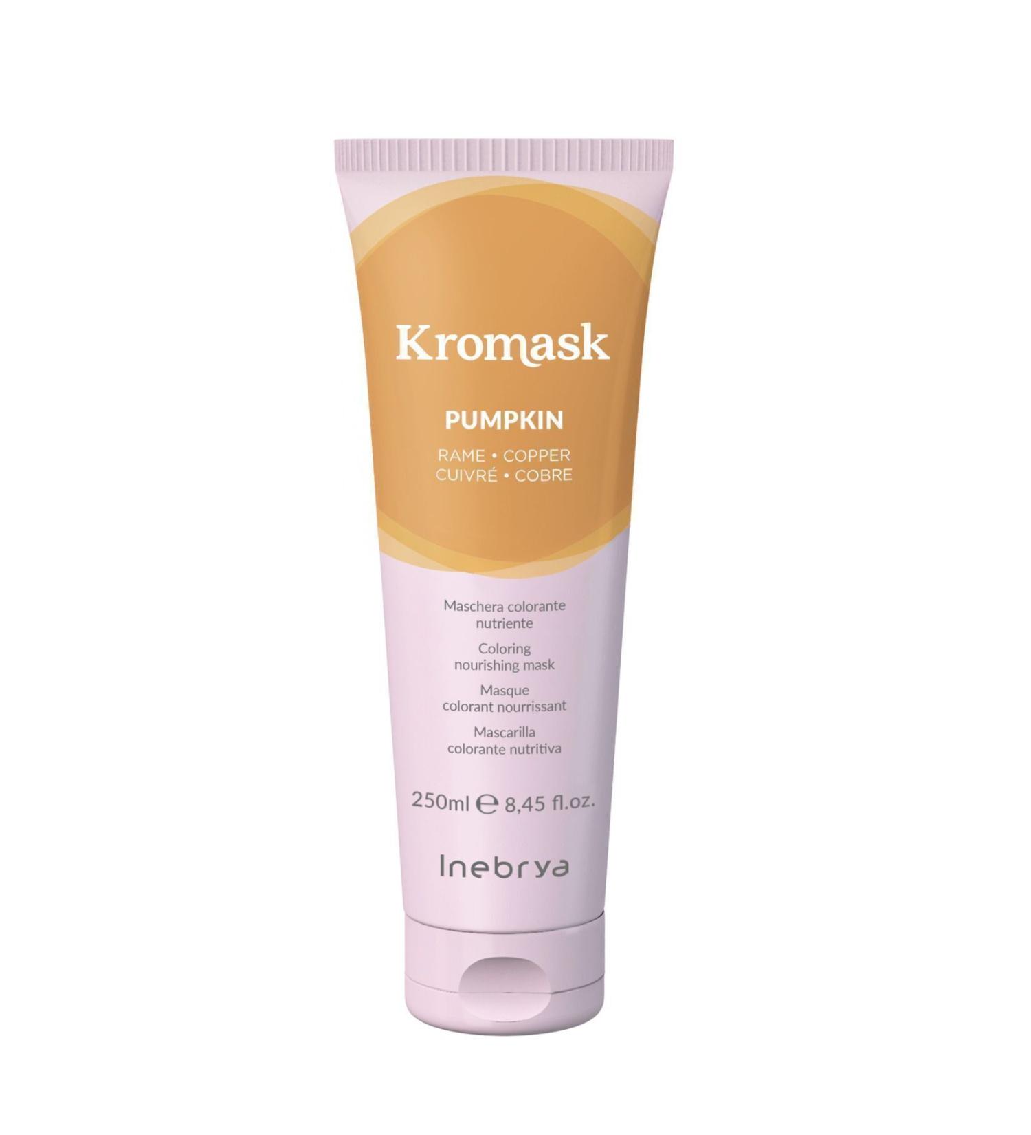Inebrya Kromask Pumpkin (Copper) - Kromask Copper Color Toning Care Mask 250 ml