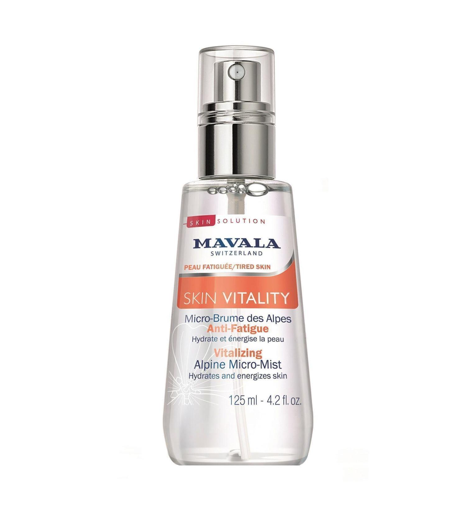 Mavala Skin Vitality Micro-brume Des Alpes 125 Ml