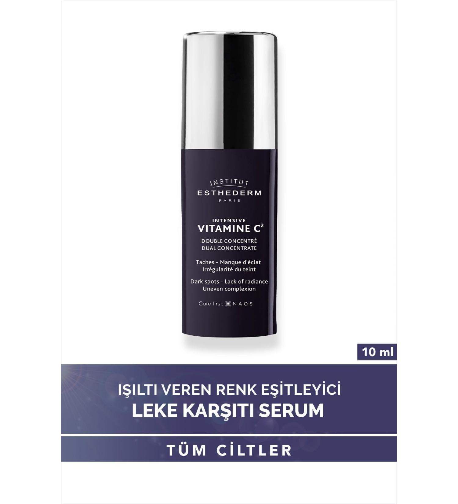 INSTITUT ESTHEDERM Intensive Vitamine C2 Serum Skin Tone Equalizer Brightening Effective Miraculous Concentrate Serum 10ML - Buy Online on GoSupps.com