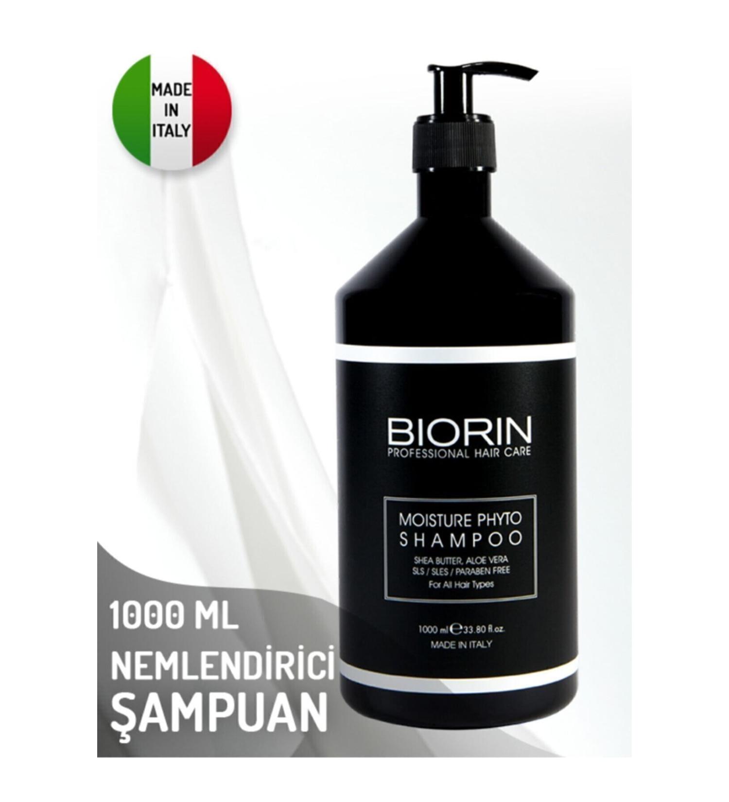 Biorin Moisture Phyto Moisturizing Shampoo 1000ml - Buy Online on GoSupps.com