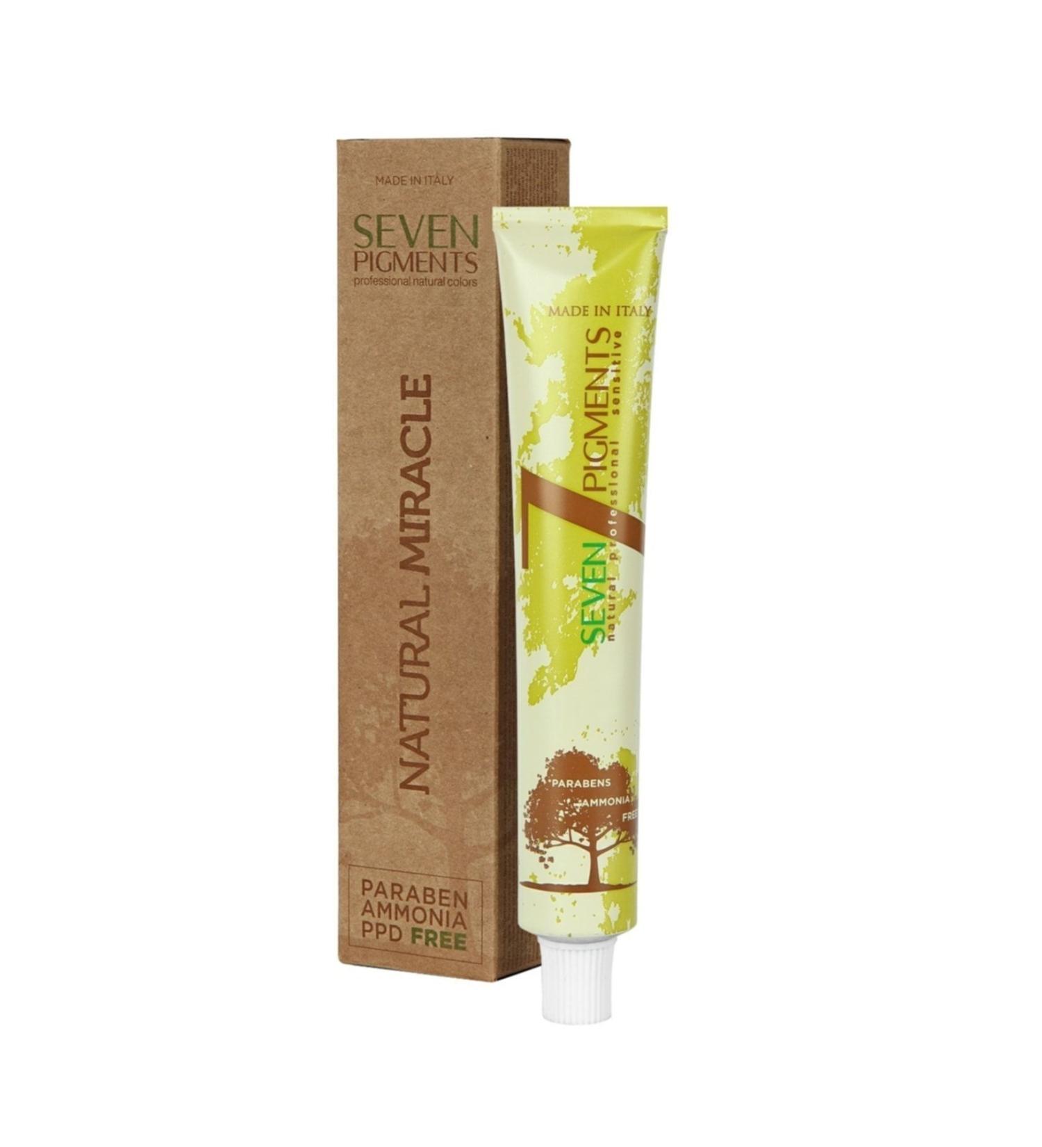 (SEVEN PIGMENT) Organic Hair Dye 8.0 Light Blonde Herbal Hair Dye 60 ml - Buy Online on GoSupps.com