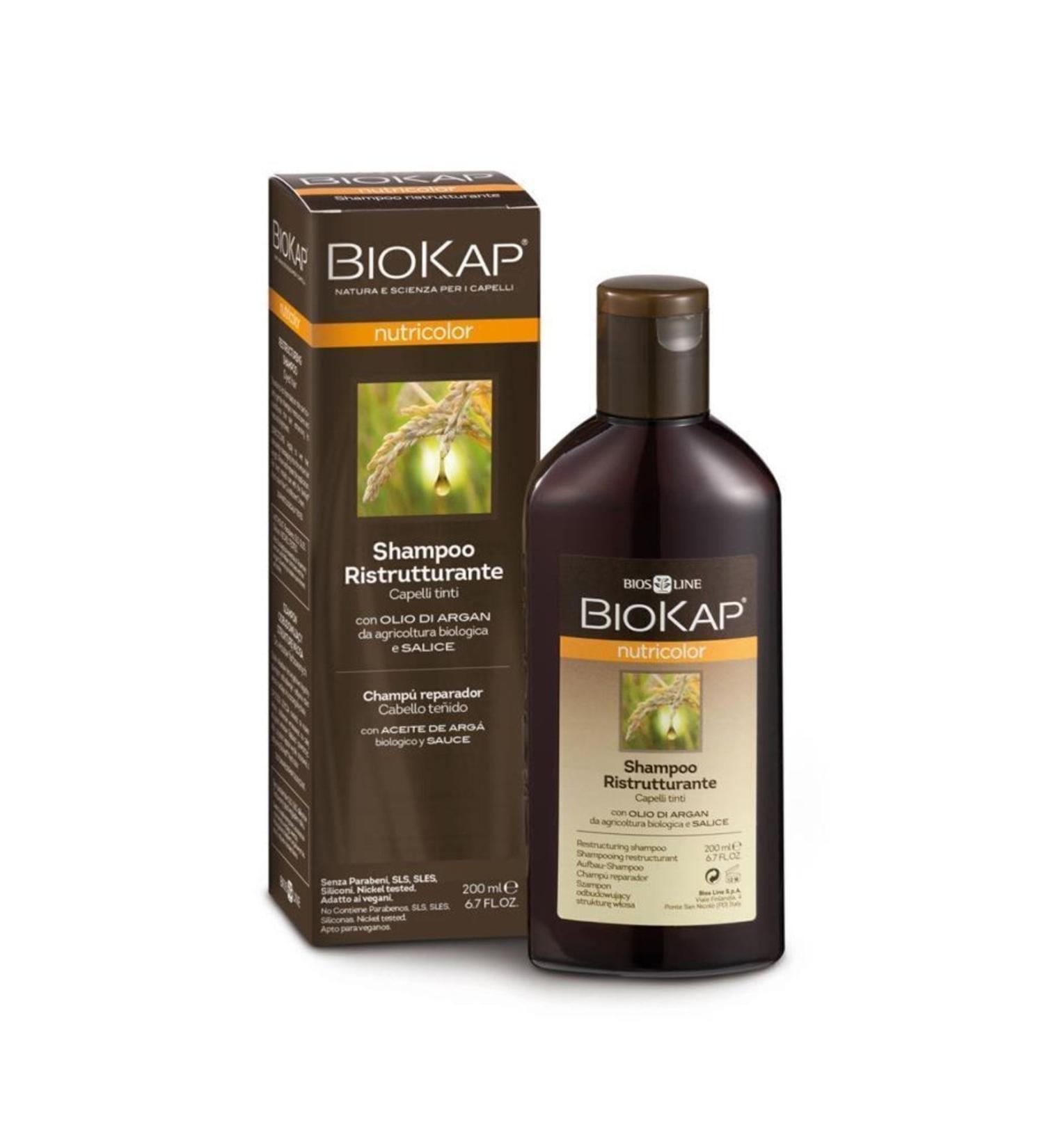 BioKap Colored Hair Restructuring Shampoo 200 ml