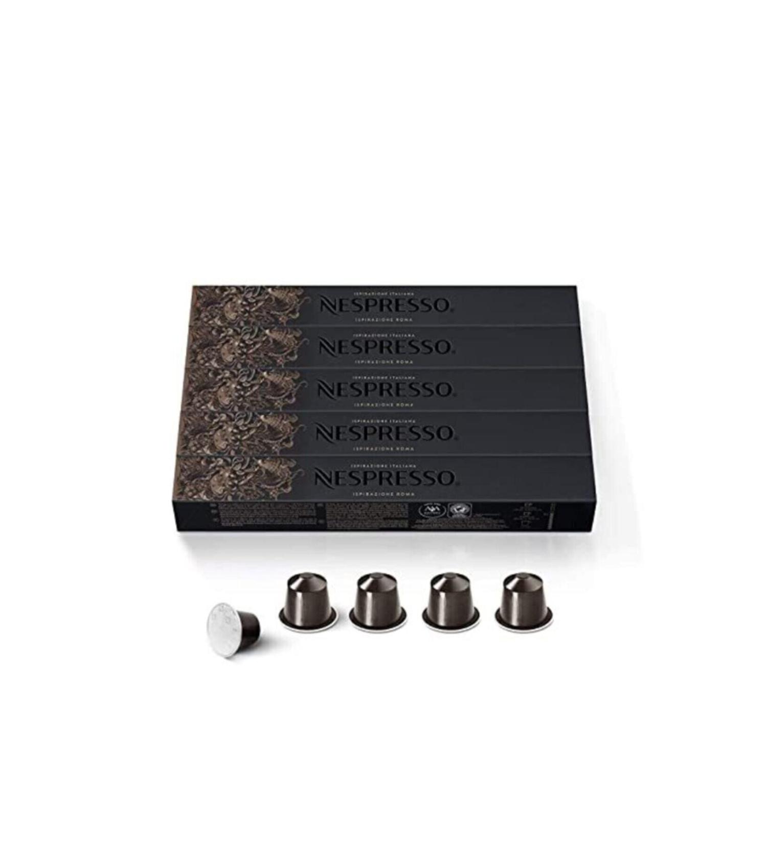 Nespresso Ispirazione Roma Capsule Coffee 50 Capsules - Buy Online on GoSupps.com