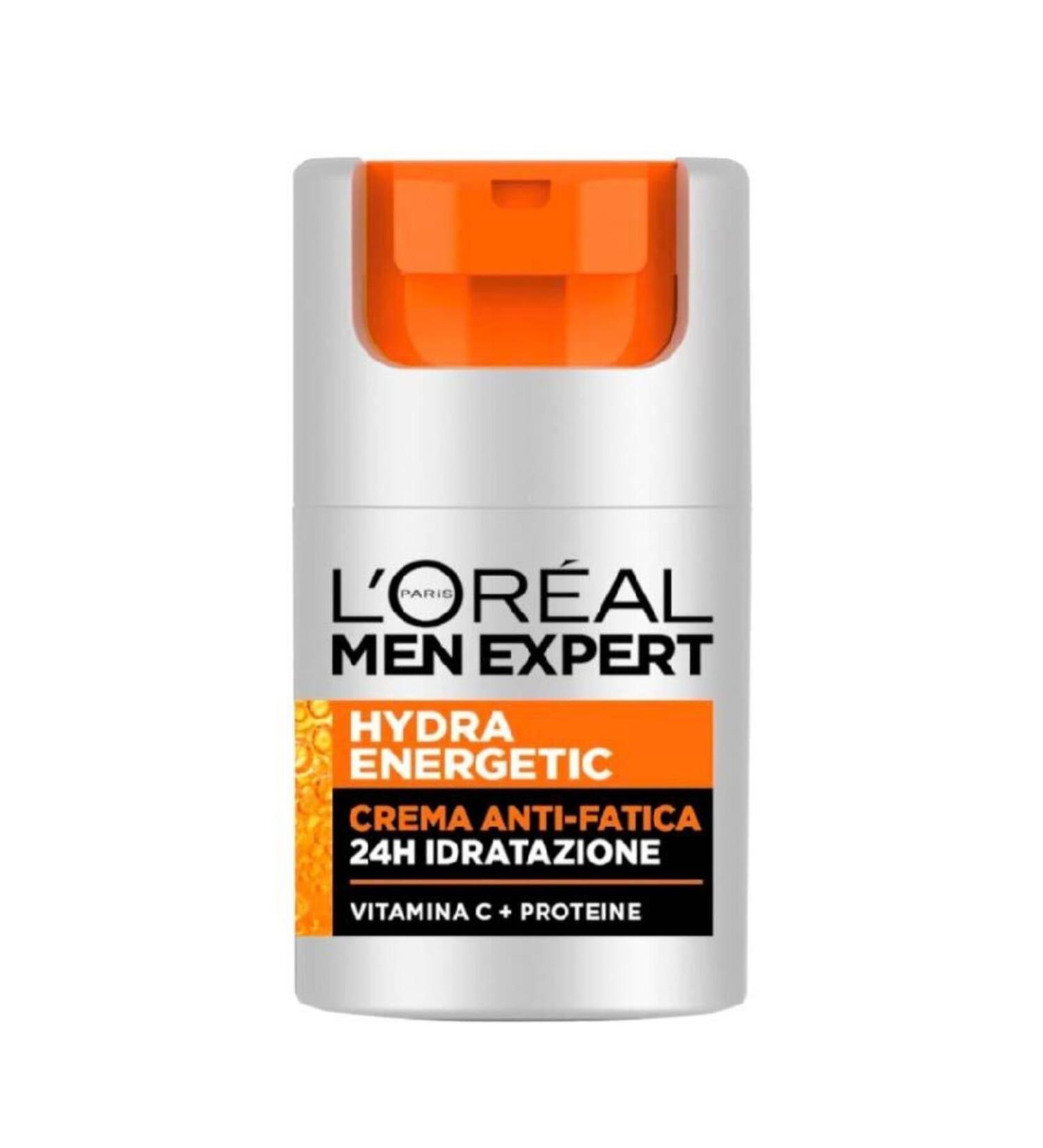 L'Or al Paris Men Expert Hydra Energetic Anti-Fatigue Cream 50 ml - Buy Online on GoSupps.com