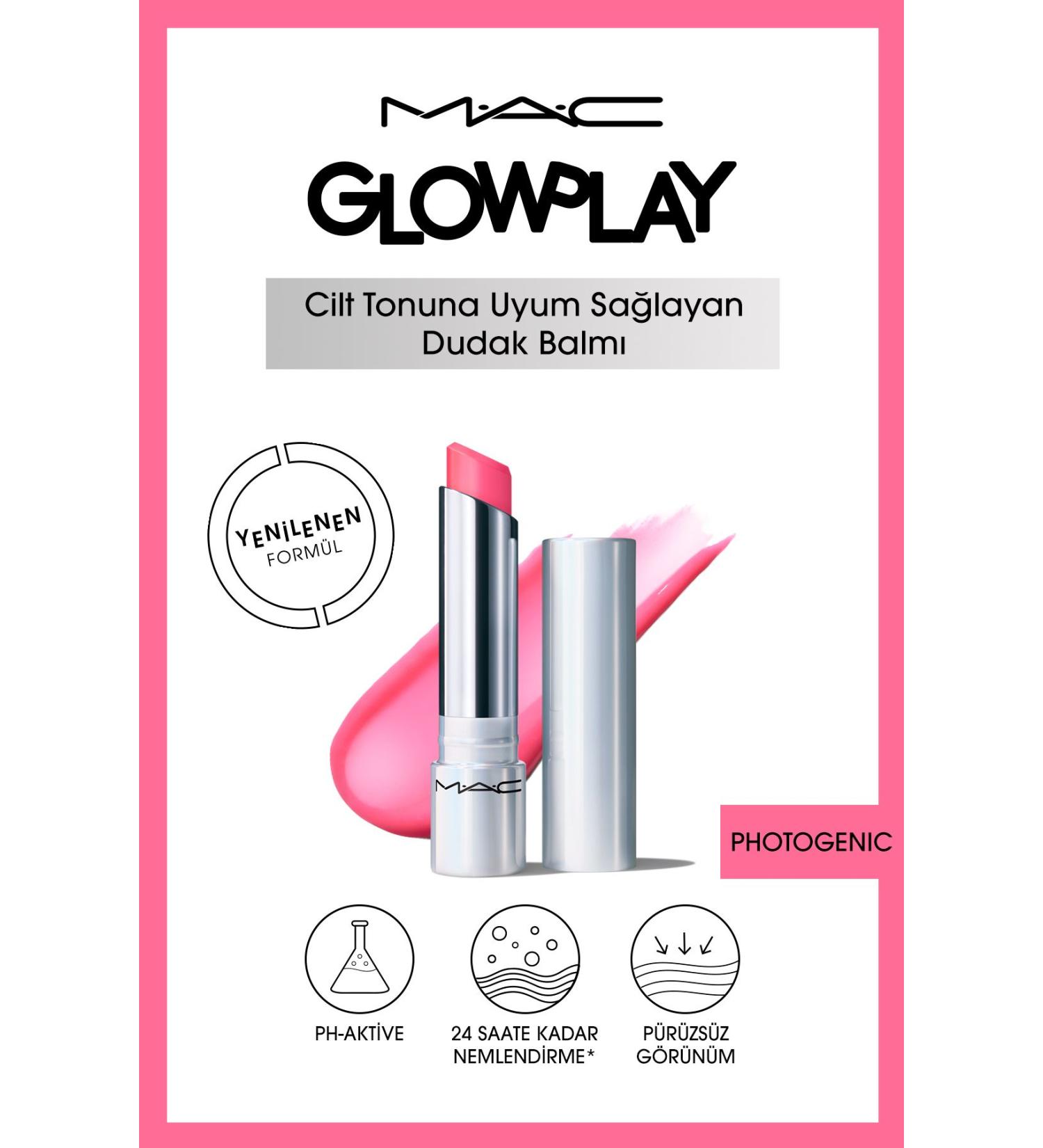 Mac Glow Play Moisturizing Lip Balm - Photogenic 3 G - Buy Online on GoSupps.com