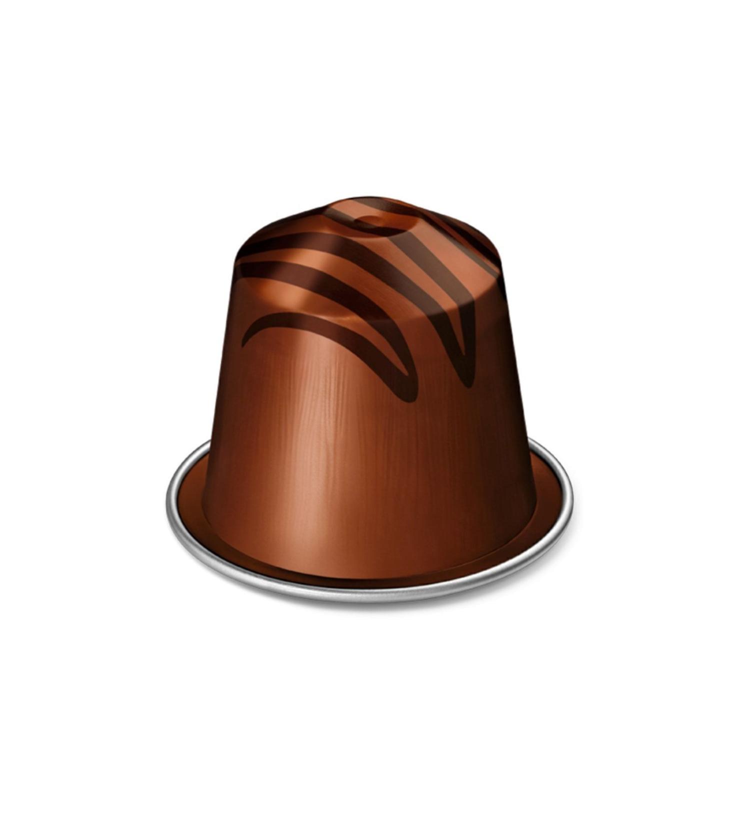 Nespresso Cioccolatino Chocolate Flavored Capsule Coffee 10 Pieces