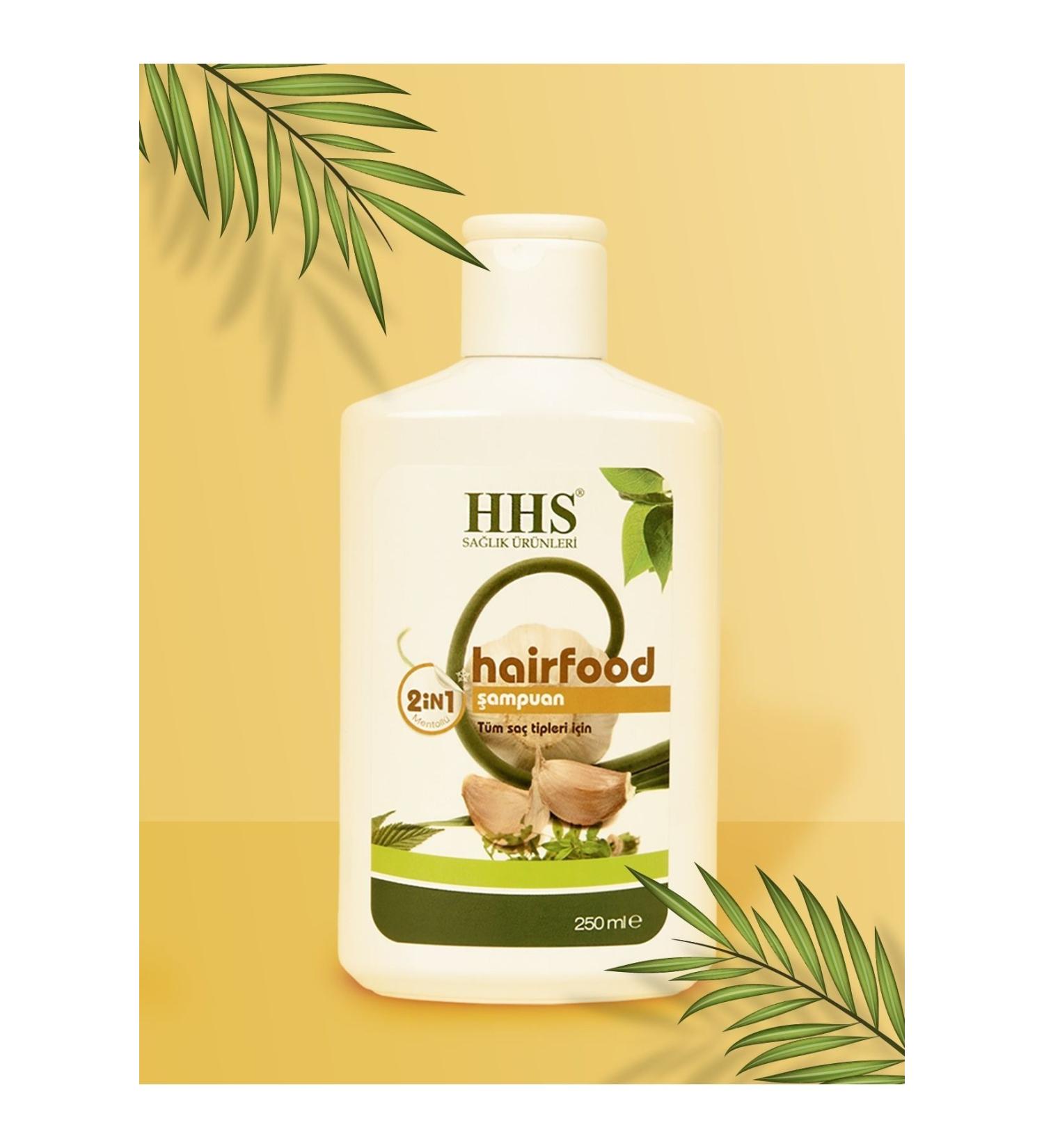 HHS HEALTH PRODUCTS HHS HAIRFOOD 2 IN 1 SHAMPOO - Buy Online on GoSupps.com