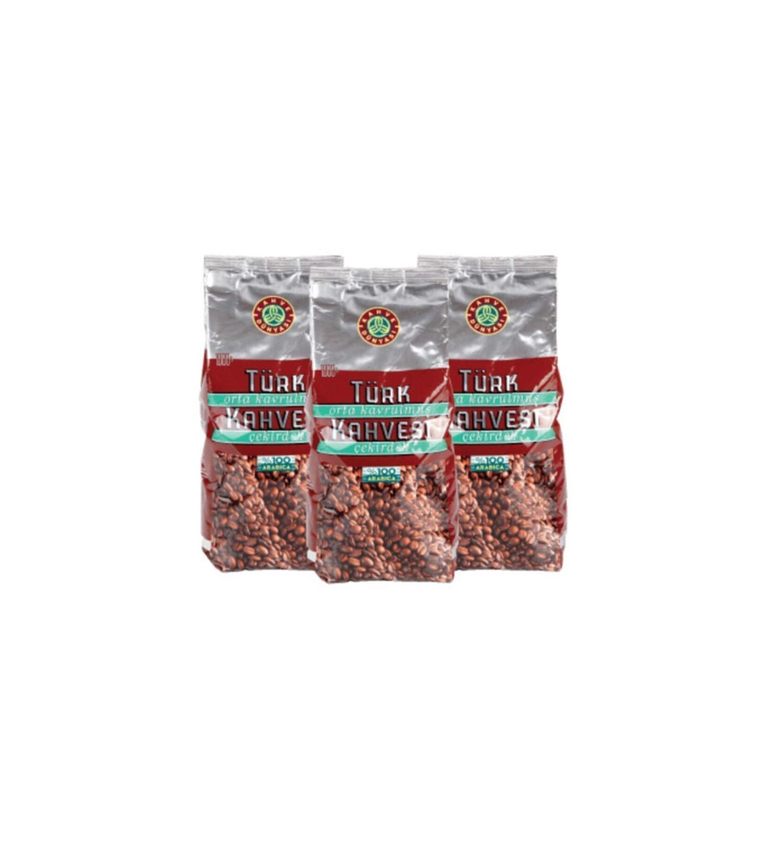 Coffee World Medium Roast Turkish Coffee Beans 3 Kg