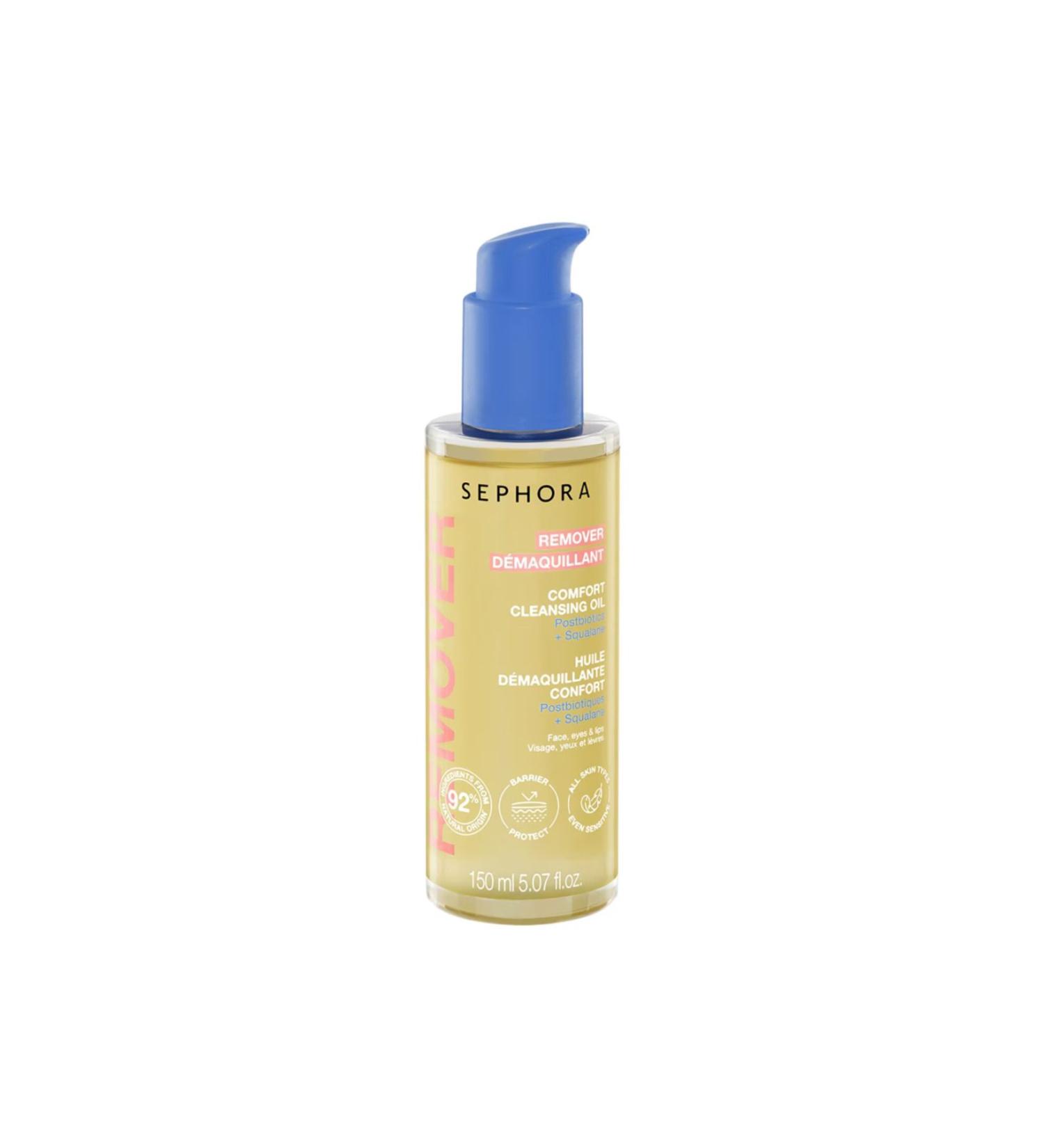 Sephora Comfort Make-Up Remover Oil - Cleans + protects make-up 150 ml - Buy Online on GoSupps.com