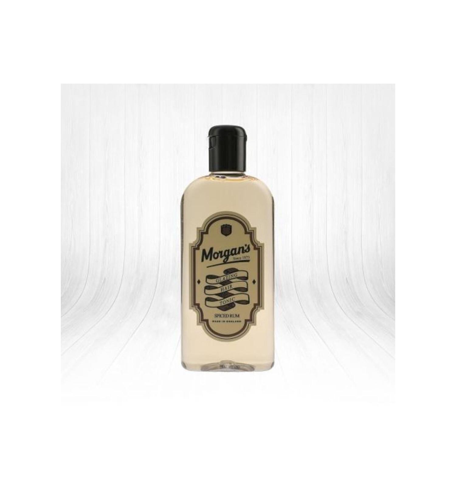 Morgan's Pomade Spiced Rum Glazing Softening Tonic for Dry Hair 250 Ml