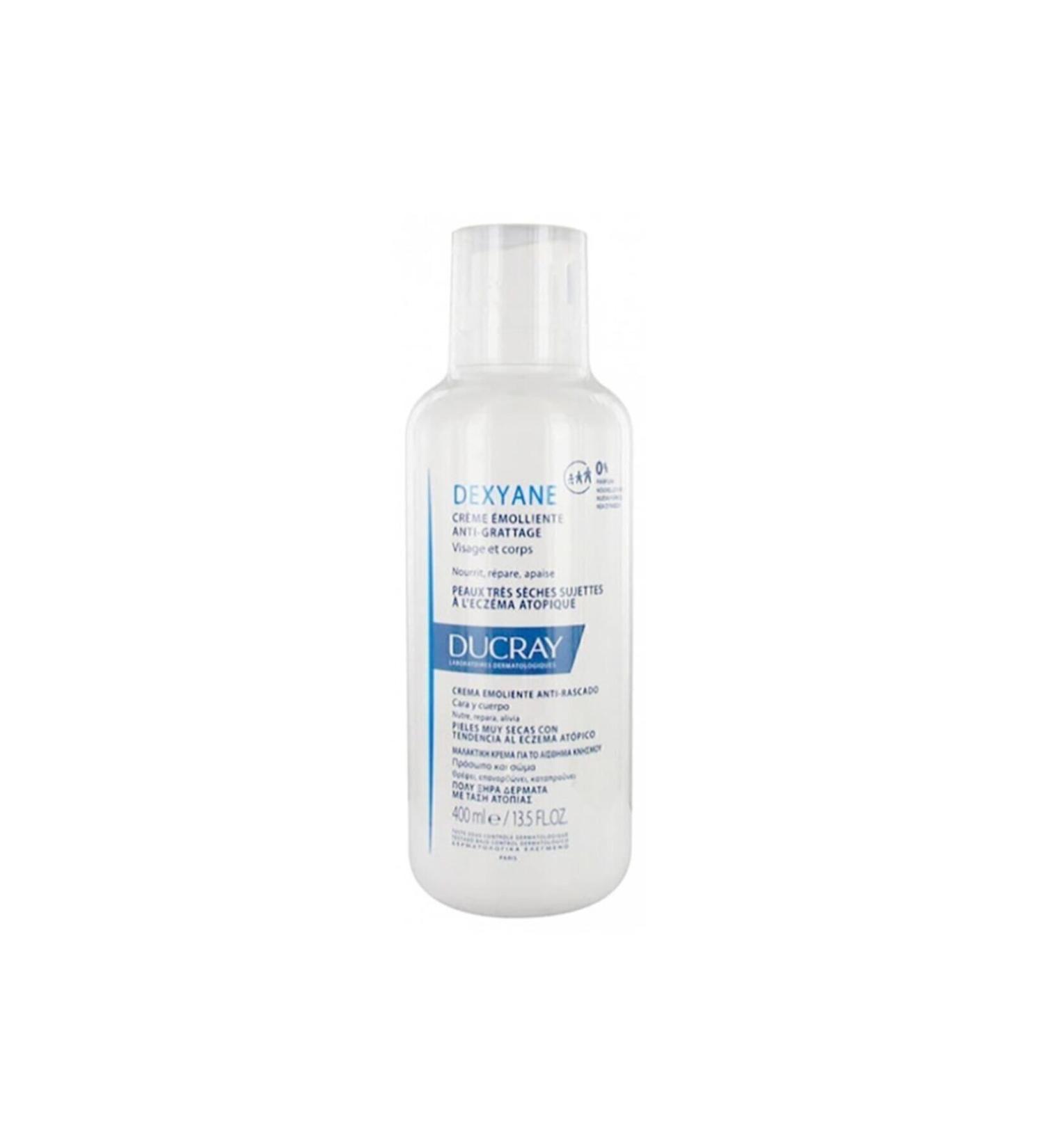 Ducray Dexyane Creme Emolliente Dry Skin Moisturizer 400ml