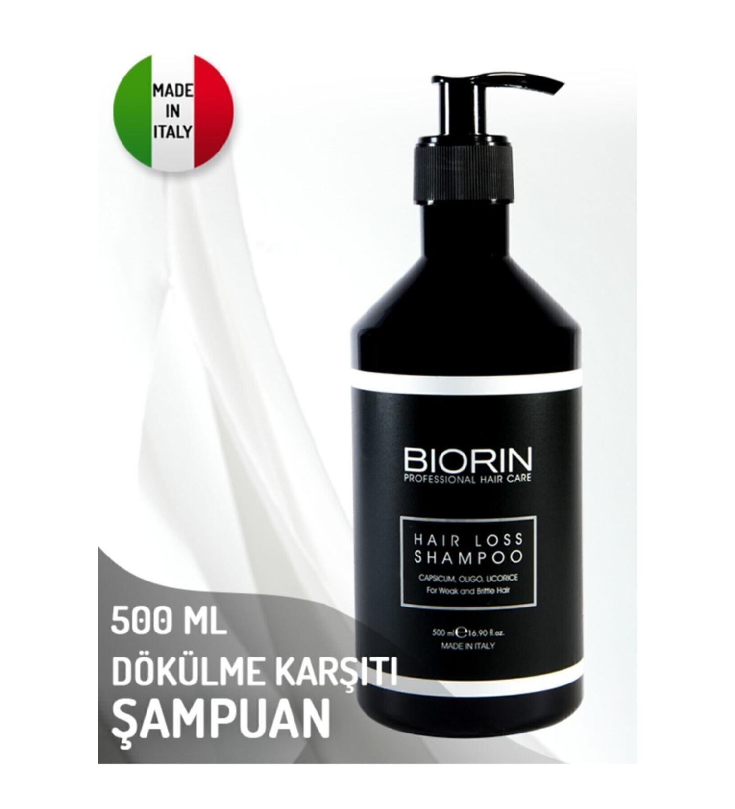 Biorin Hair Loss Anti-Loss Shampoo 500ml - Buy Online on GoSupps.com
