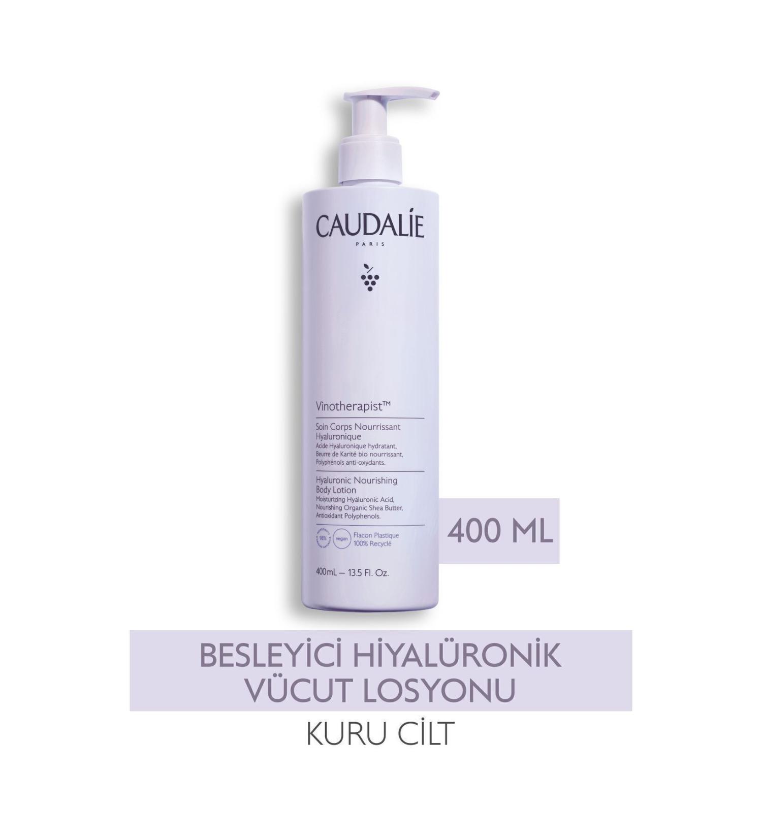 Caudalie Vinotherapist Nourishing Hyaluronic Body Lotion 400 ml - Buy Online on GoSupps.com
