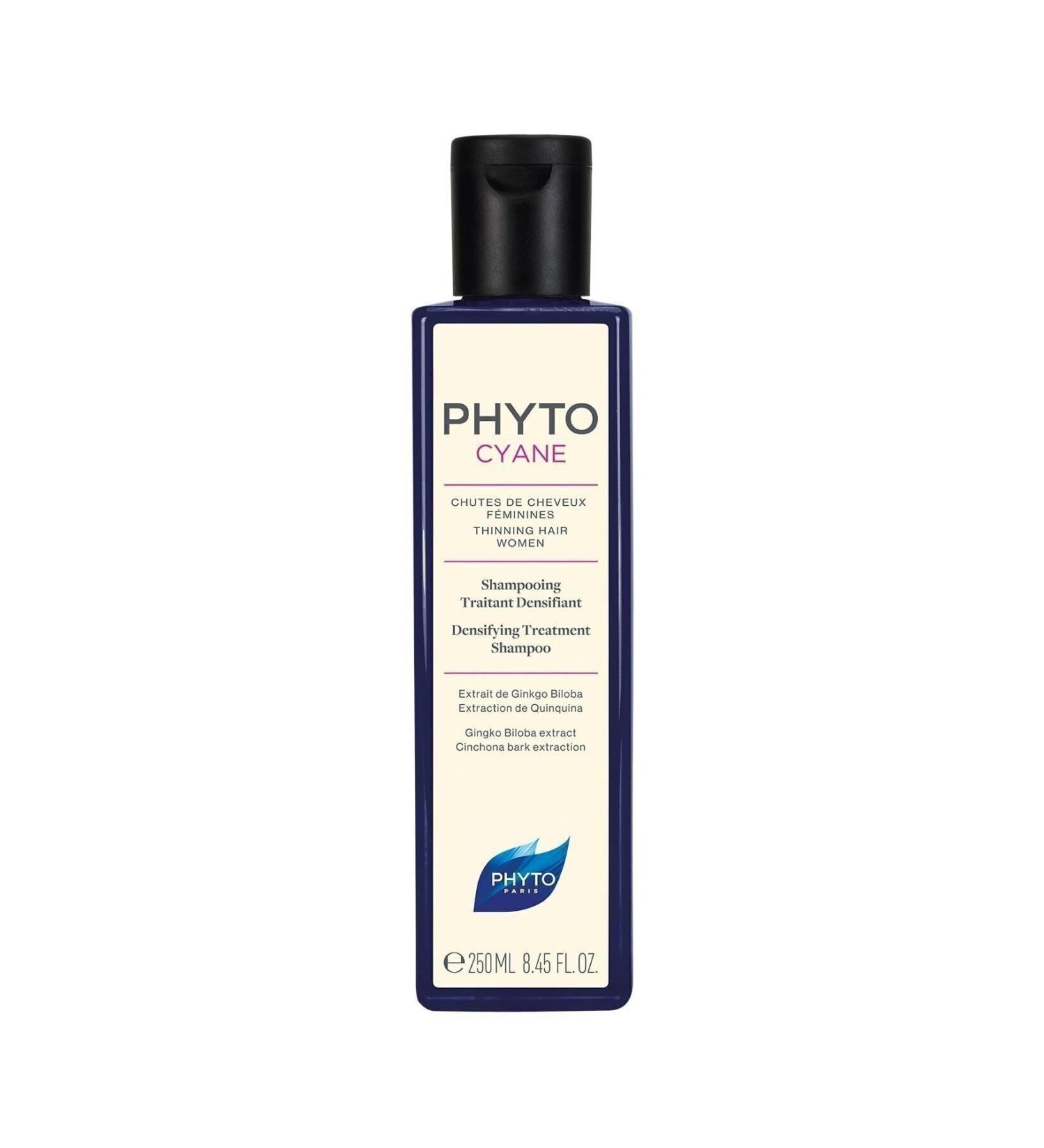 Phyto Phytocyane Shampoo Women's Type Effective Herbal Shampoo Against Periodic Hair Loss 250 ml - Buy Online on GoSupps.com