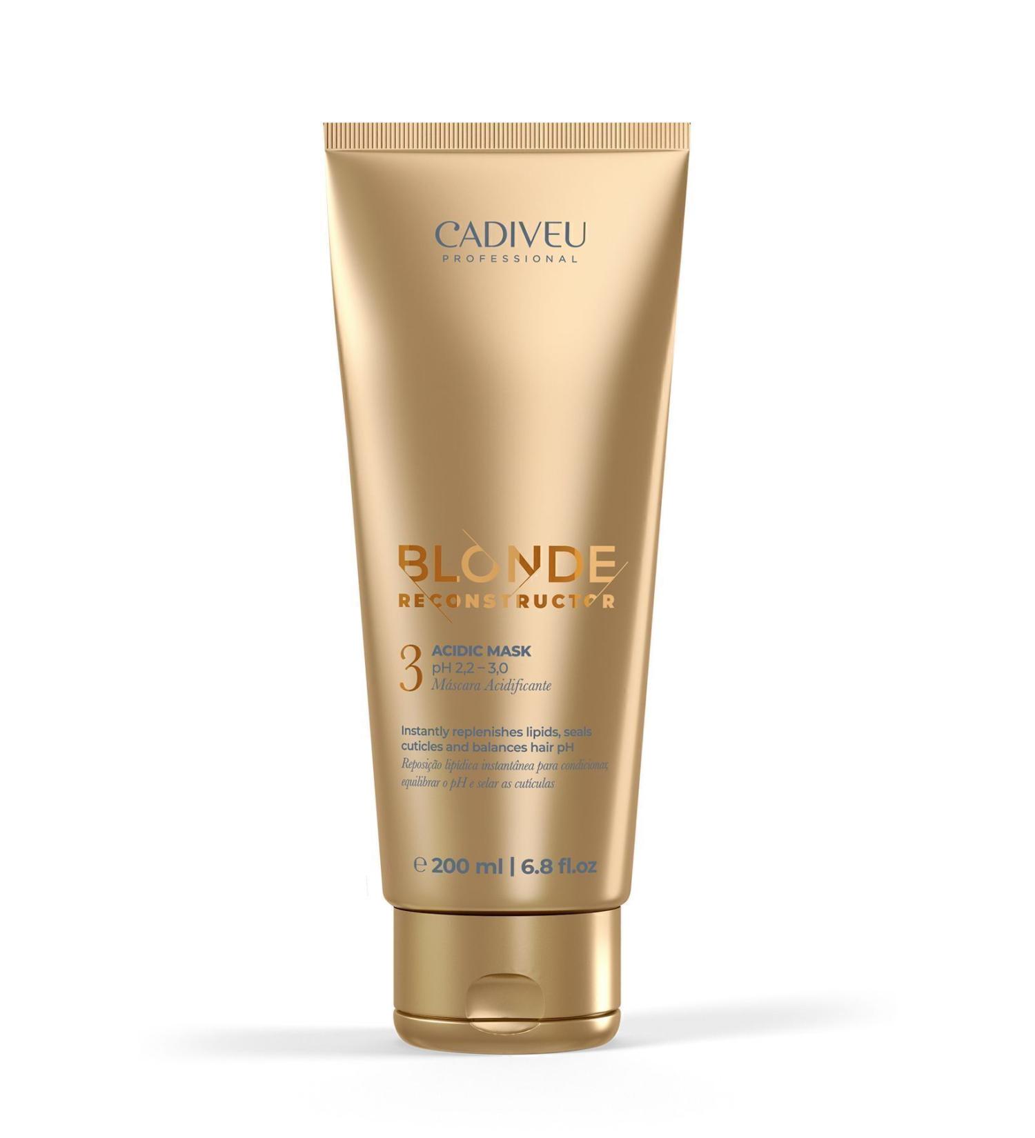Cadiveu Blonde Reconstructor pH Balancing Mask 200ML - Buy Online on GoSupps.com