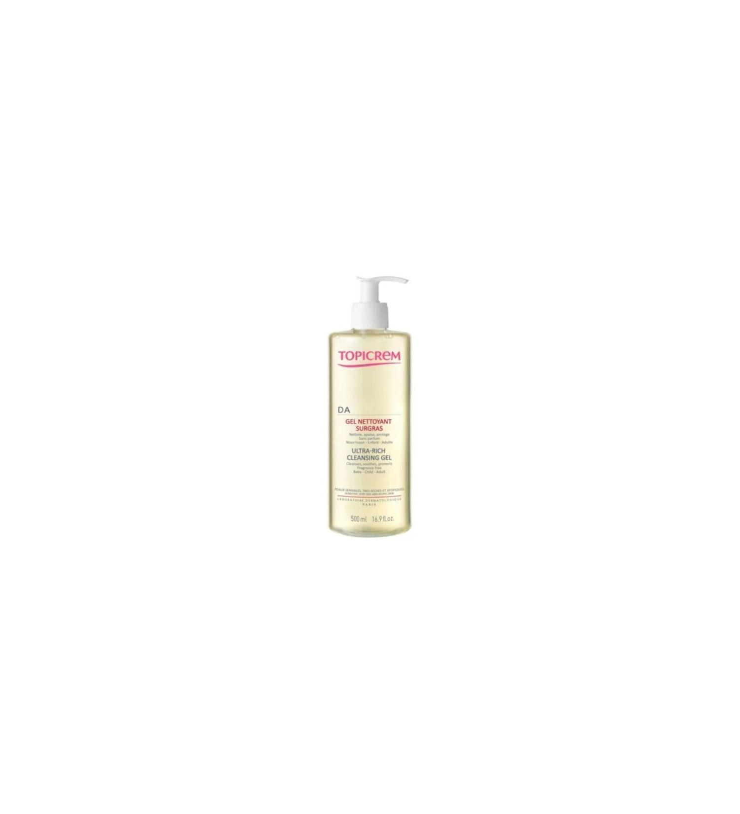 Topicrem Cleansing Gel for Dry and Atopic Skin 500 ml 3700181702835