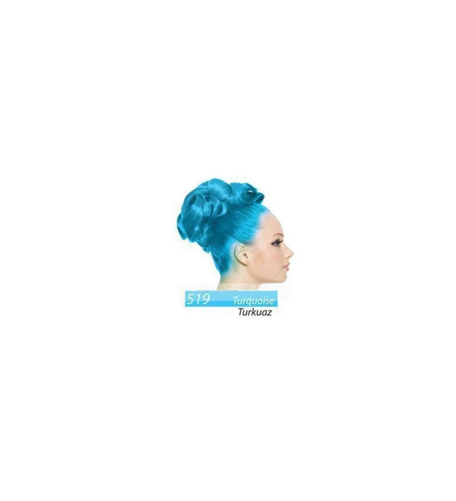 Jamaican Jean's Turquoise Color Hair Dye 250 Ml Jamaican Jeans - Buy Online on GoSupps.com
