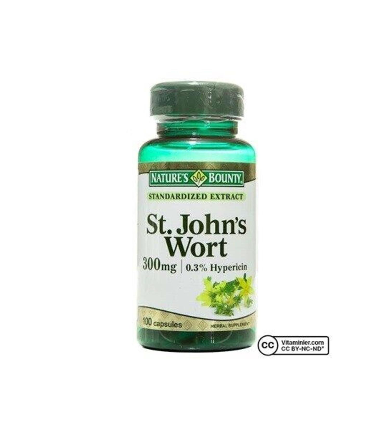Natures Bounty St. John's Wort 300 Mg 100 Capsules