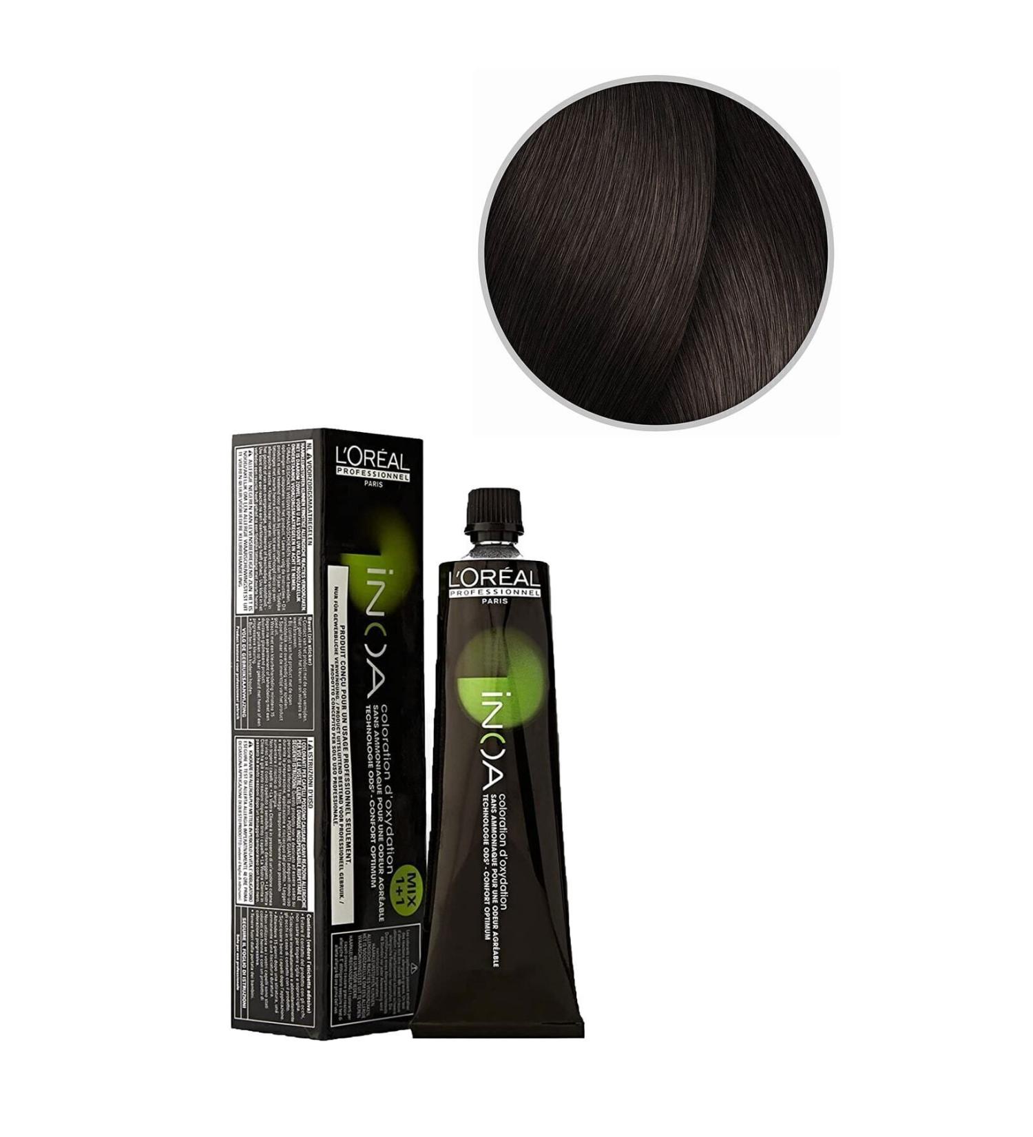 L'oreal Professionnel Loreal Inoa Ammonia-Free Hair Dye 60 g | No - 5.8