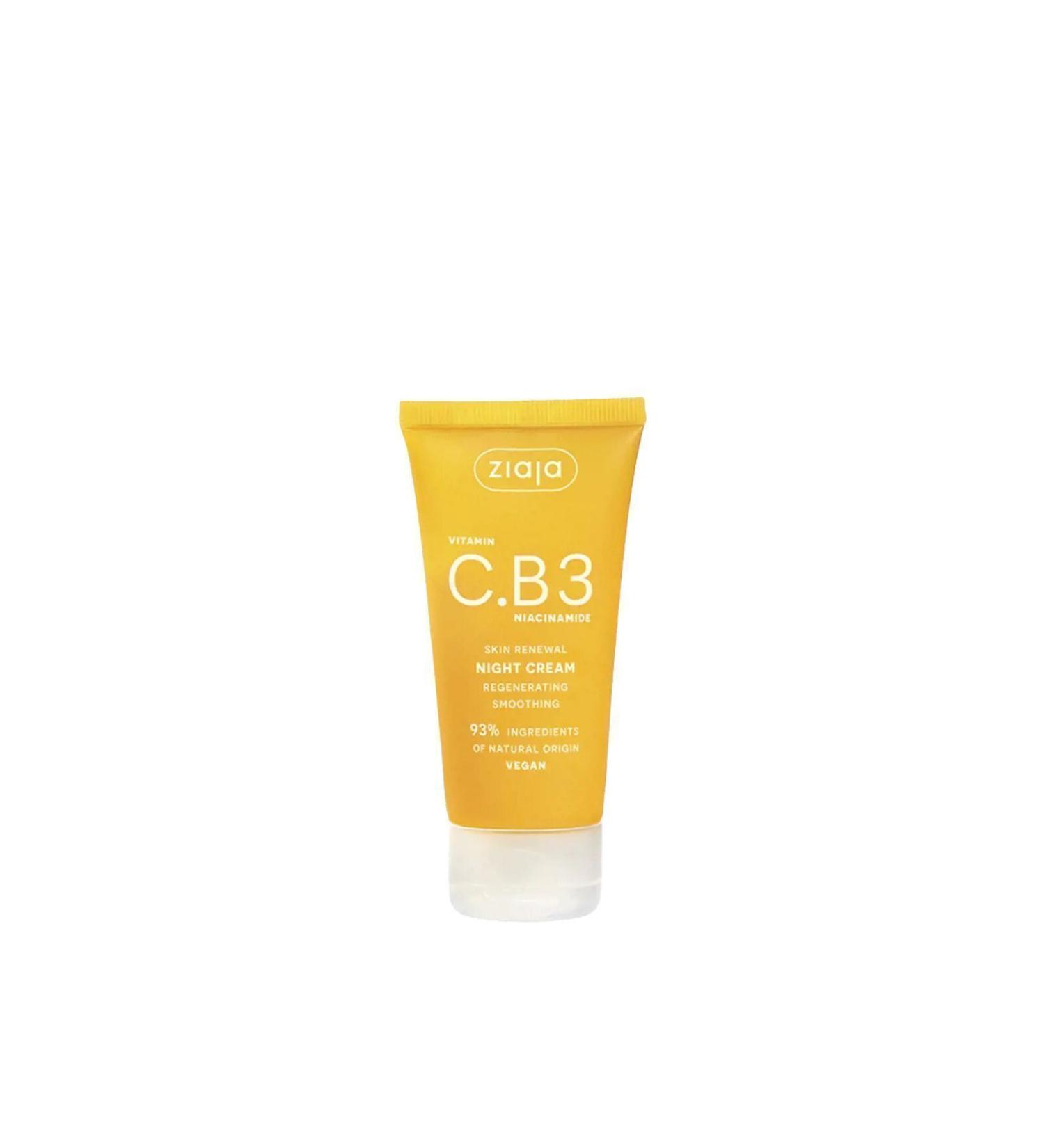 Ziaja Vitamin C.B3 Niacinamide Night Cream 50 ml
