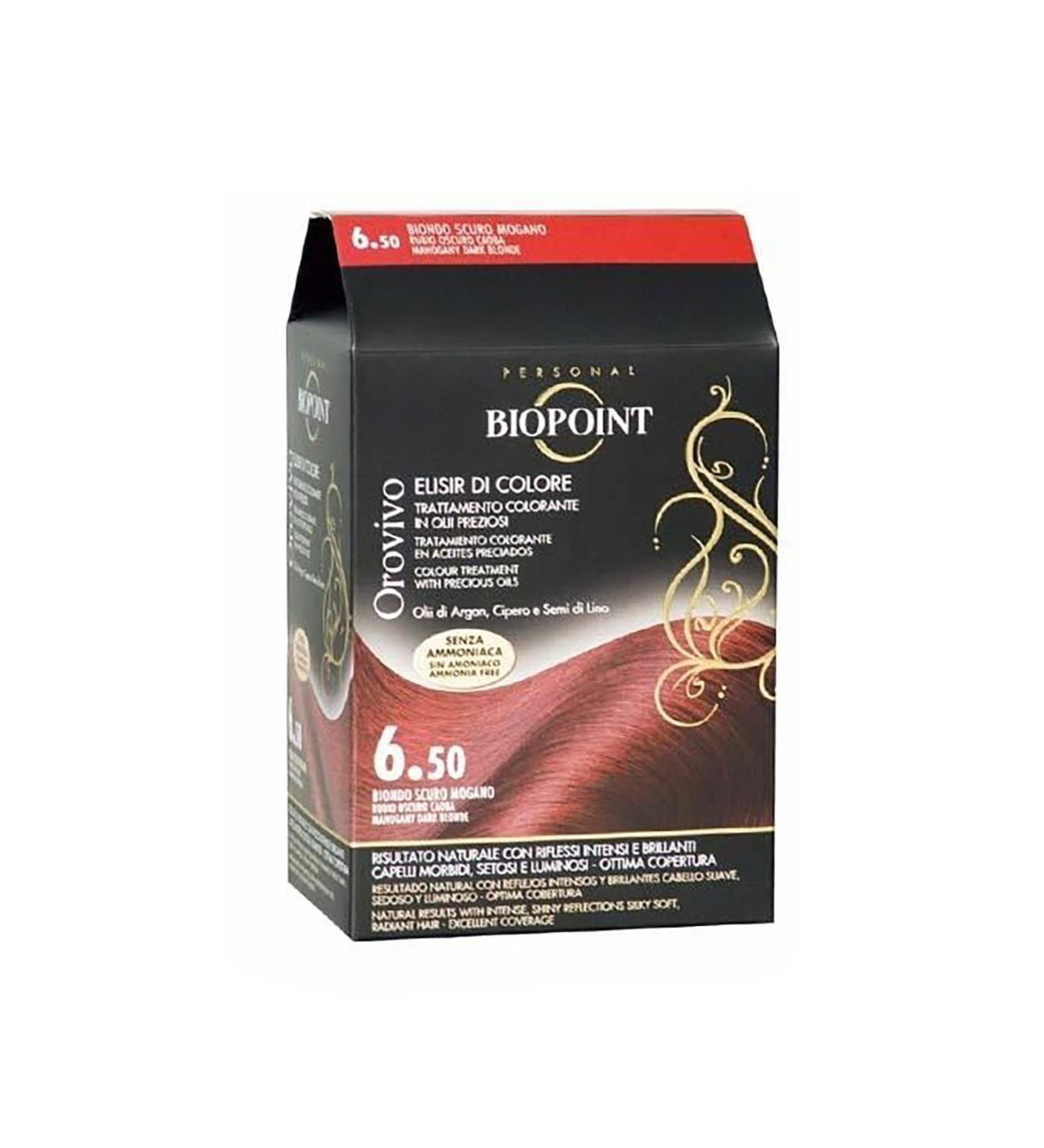 Biopoint Orovivo Hair Dye 6.50 Akaju Red 8051772483555