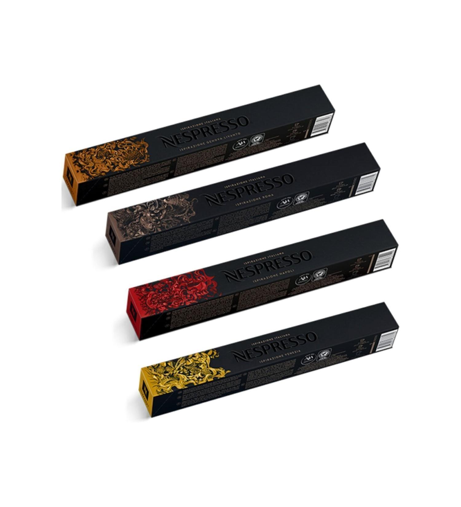 Nespresso Ispirazione Roma Venezzia Napoli and Genova Livanto Capsule Coffee Set of 10 4