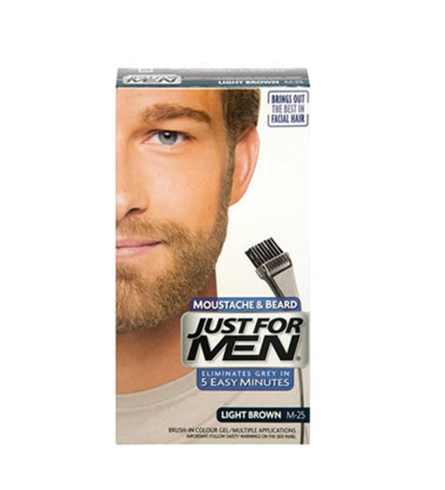 Just For Men Light Brown Beard and Moustache Dye M-25 8680937004016