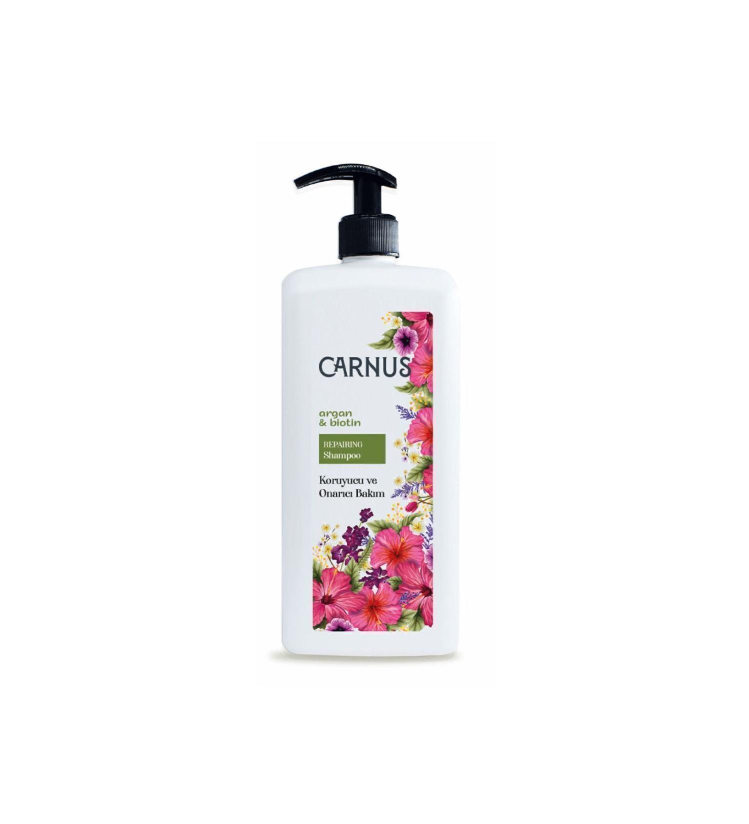 Carnus Argan & Biotin Protective and Repairing Care Shampoo 1000 ML