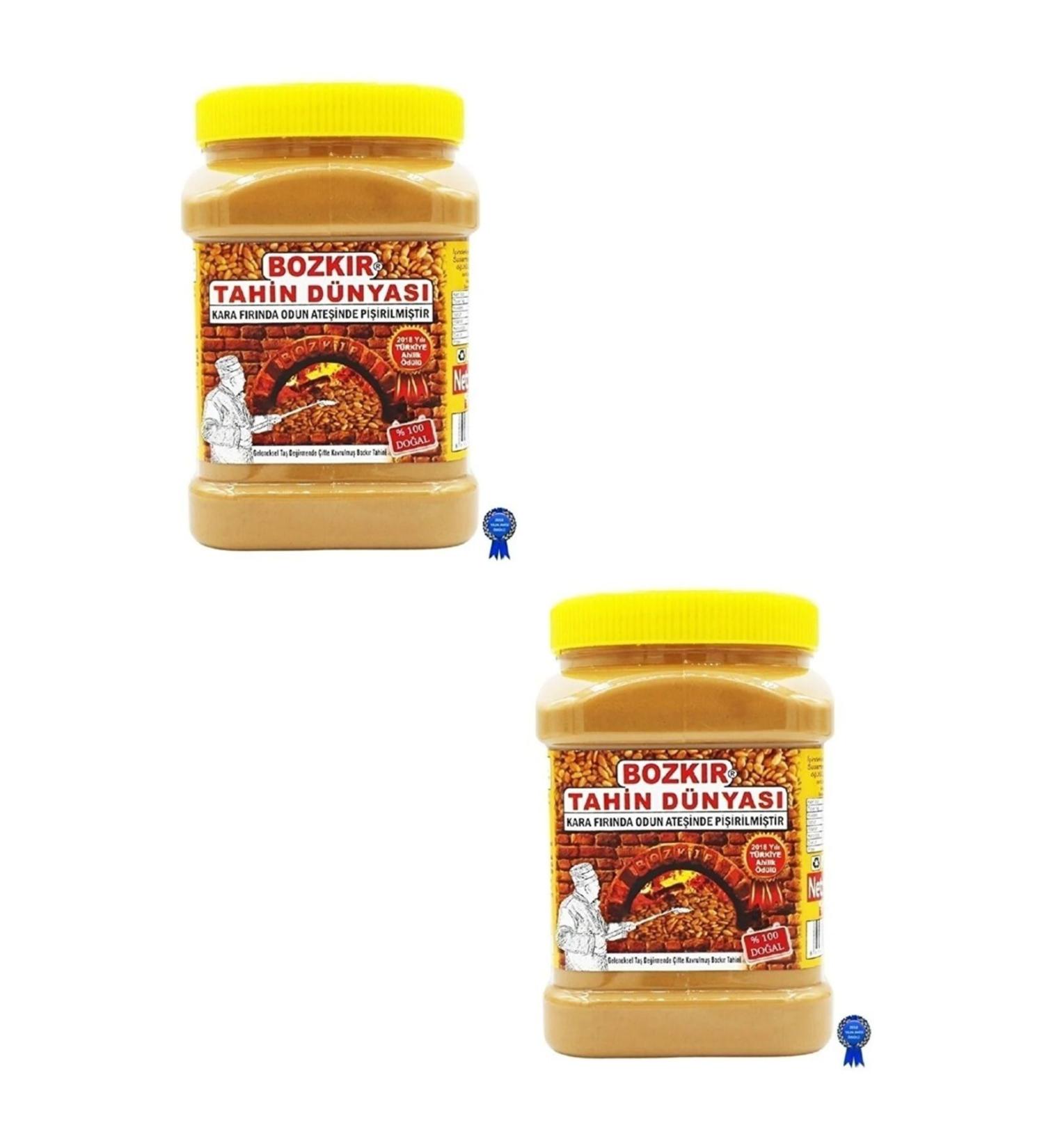 Kalayc o lu Bozk r Wood Fire Roasted Bozk r Tahini 935 gr * 2 Pieces