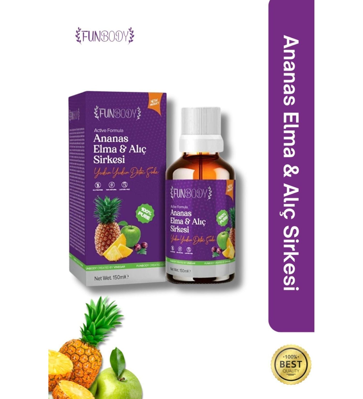 FUNBODY Pineapple Apple & Hawthorn Vinegar - Buy Online on GoSupps.com