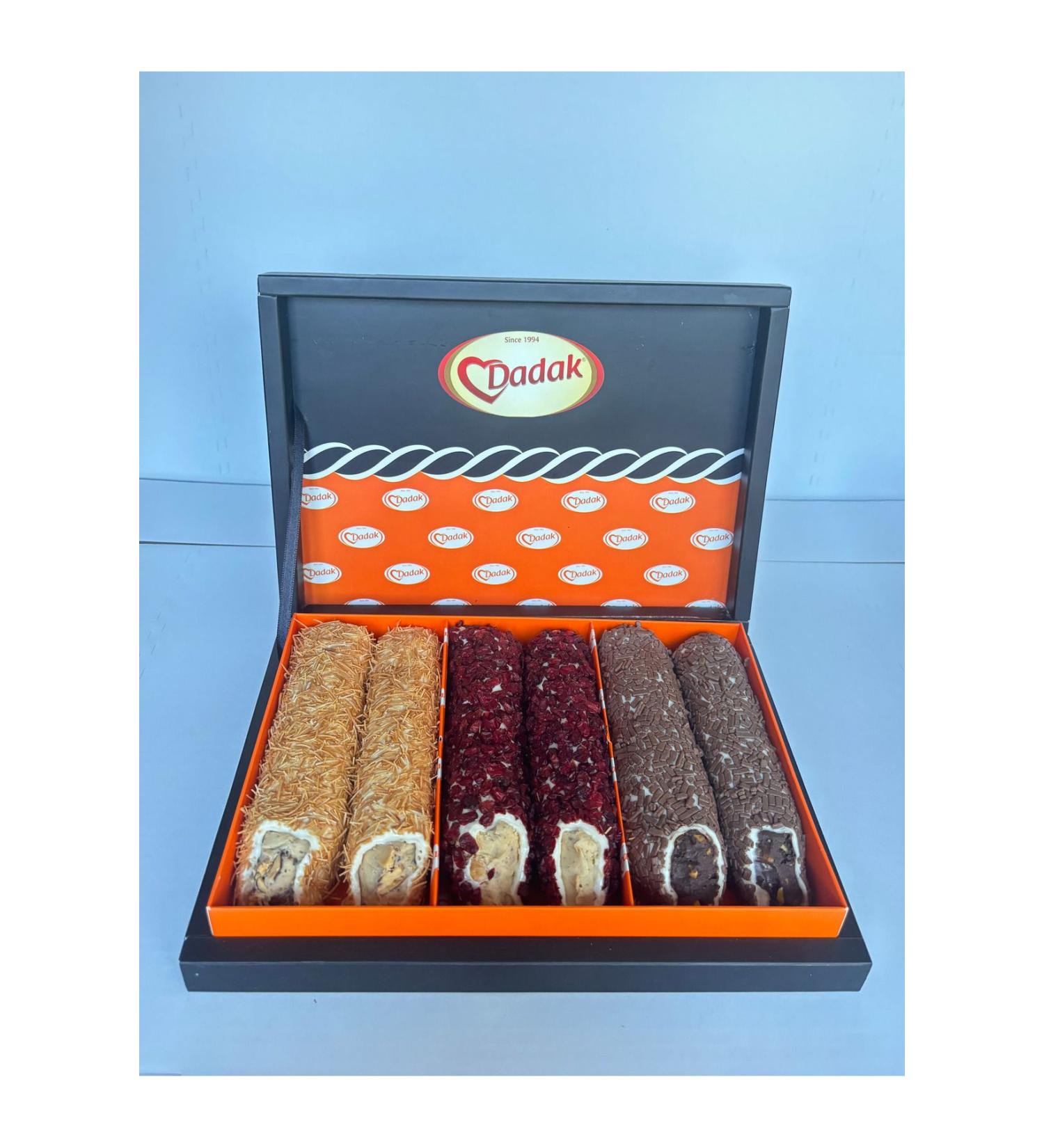 Dadak Turkish Delight and Nuts Mixed Atom Wrap Turkish Delight 1 KG