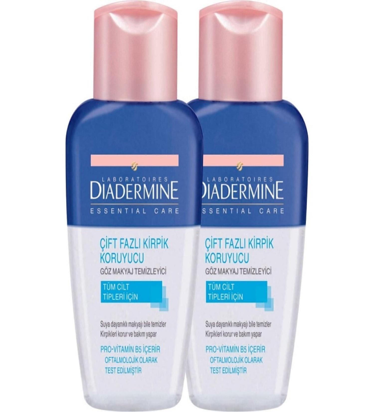 Diadermine Dual Phase Eye Make-up Remover 2-Pack 125+125 ml